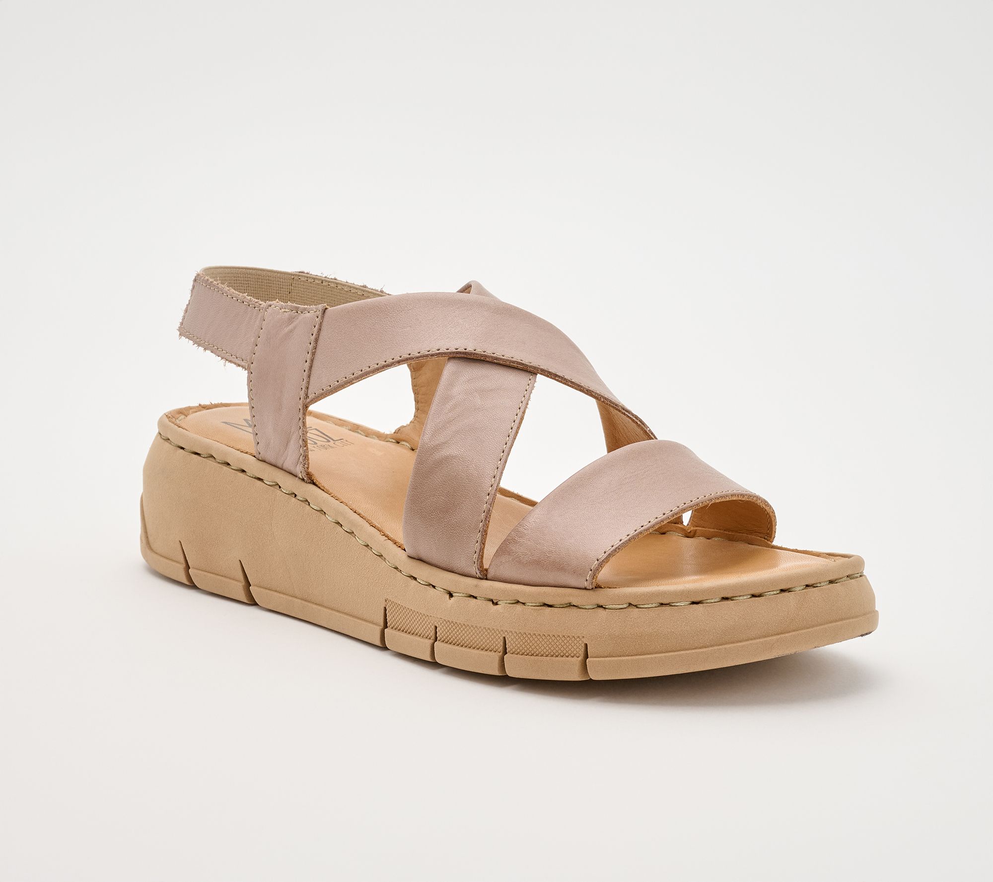 "As Is" Miz Mooz Leather Ankle Strap Sandals- Griffi