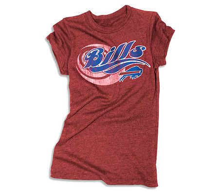 Buffalo Bills Top Distressed Top Nfl Womens Clothing Nfl 