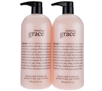 philosophy super-size 32 oz fragrance shower gel duo