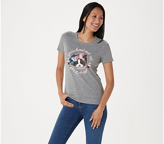 Skechers BOBs Animal Graphic T-Shirt