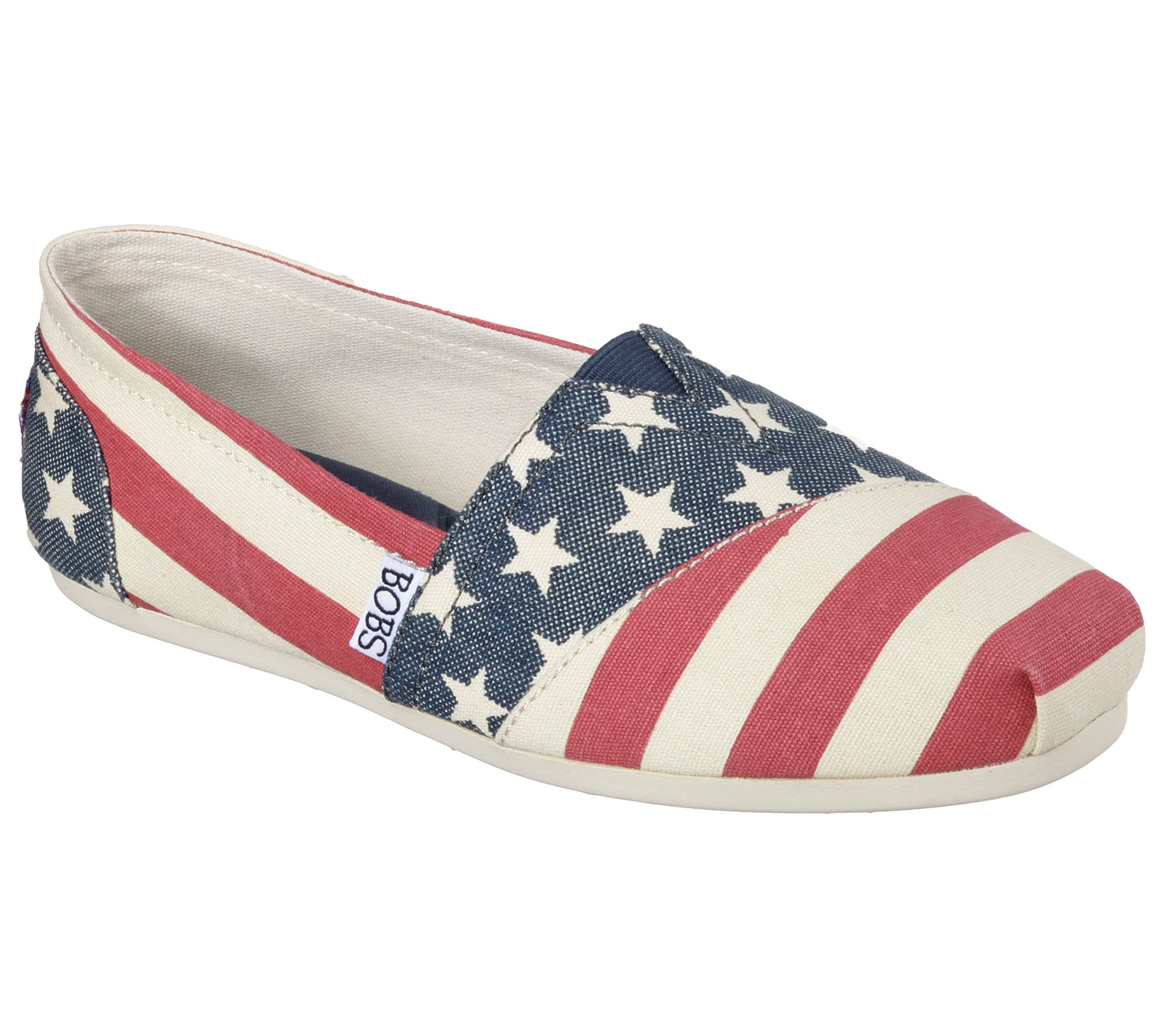 Skechers BOBs Plush Slip-On Shoes - Lil' Americana - QVC.com
