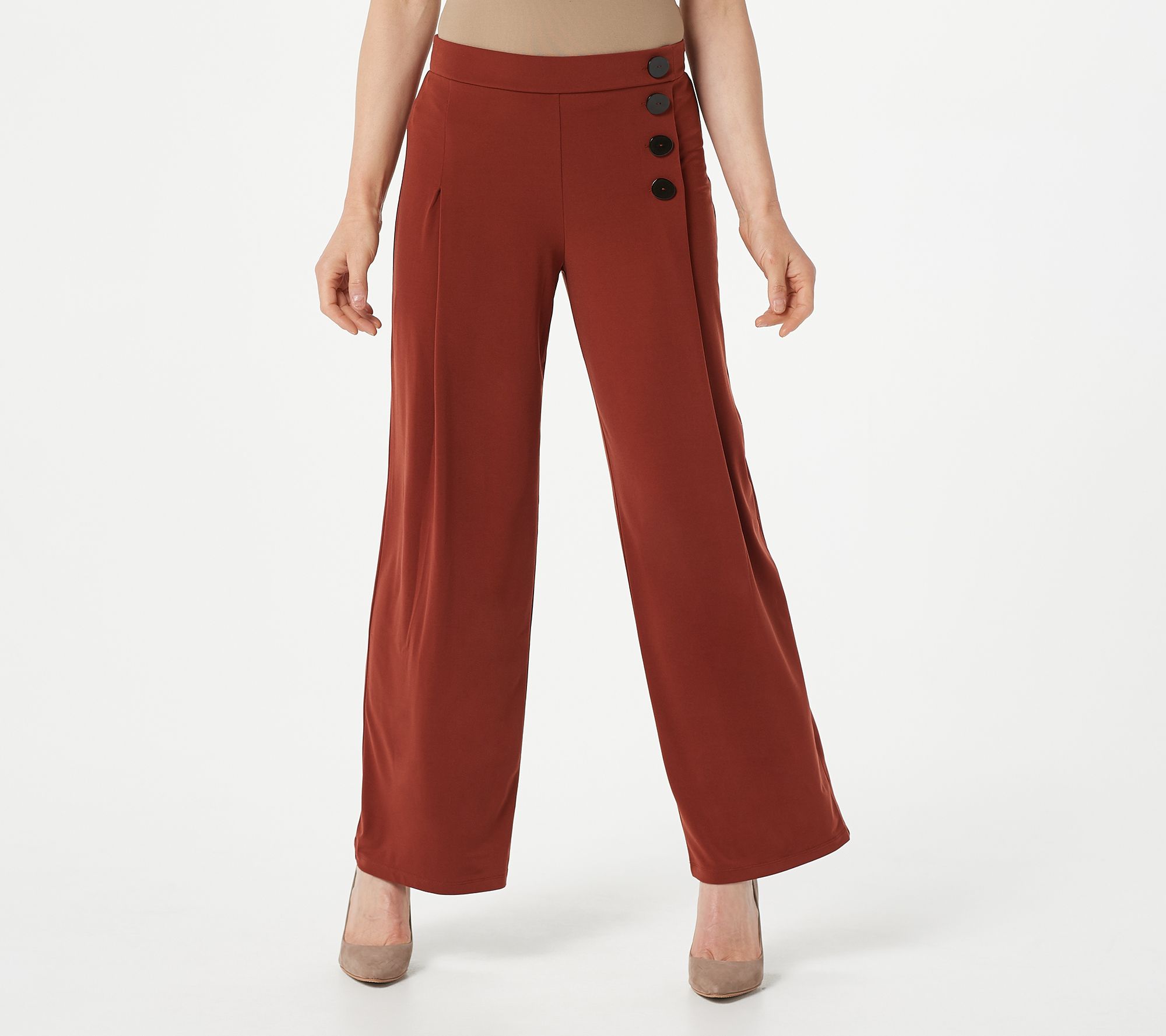 Every Day by Susan Graver Regular Liquid Knit Pull-On Pants - QVC.com