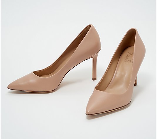 Naturalizer Leather Pointed Toe Pumps - Anna