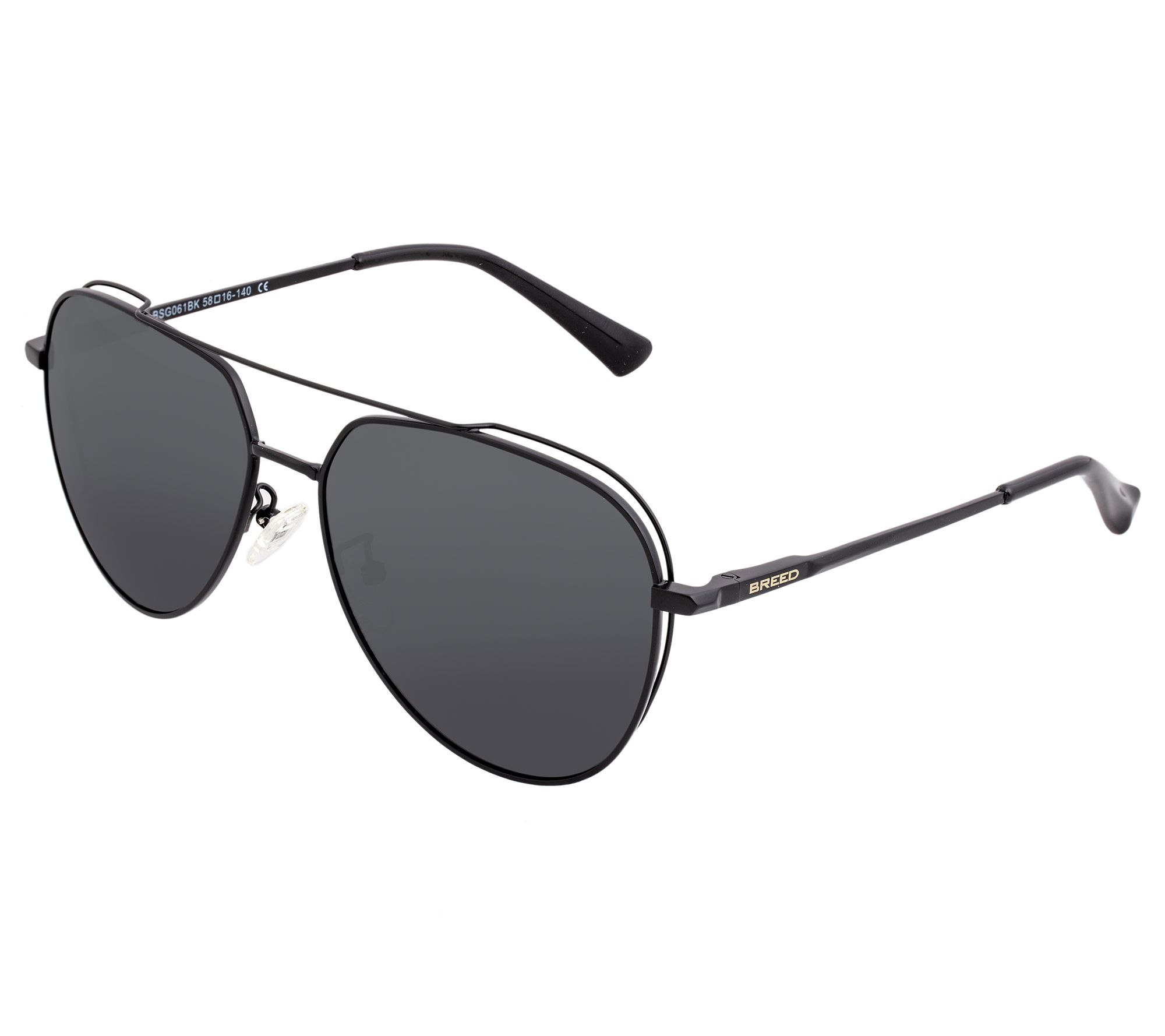 Breed Men's Polarized Aviator Sunglasses - Lyra