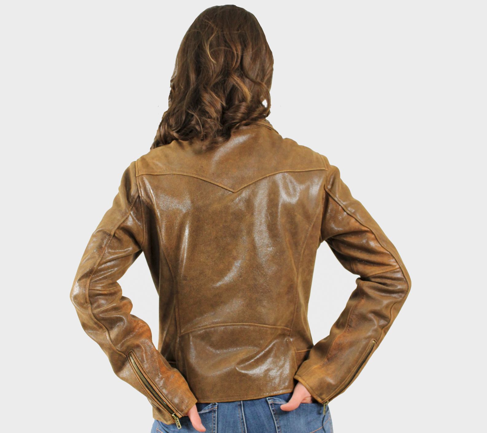 Frye Lamb Leather Biker Jacket with DecorativeStuds - QVC.com