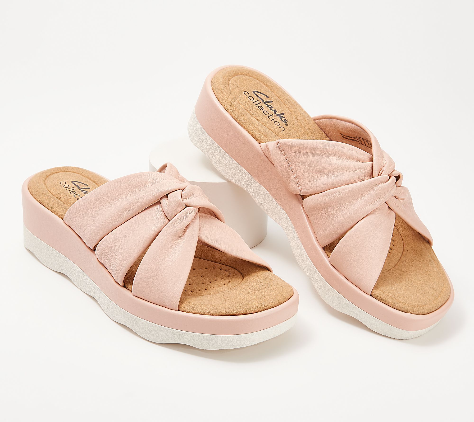Collection Puffy Knotted Slide Sandals - Clara Charm - QVC.com