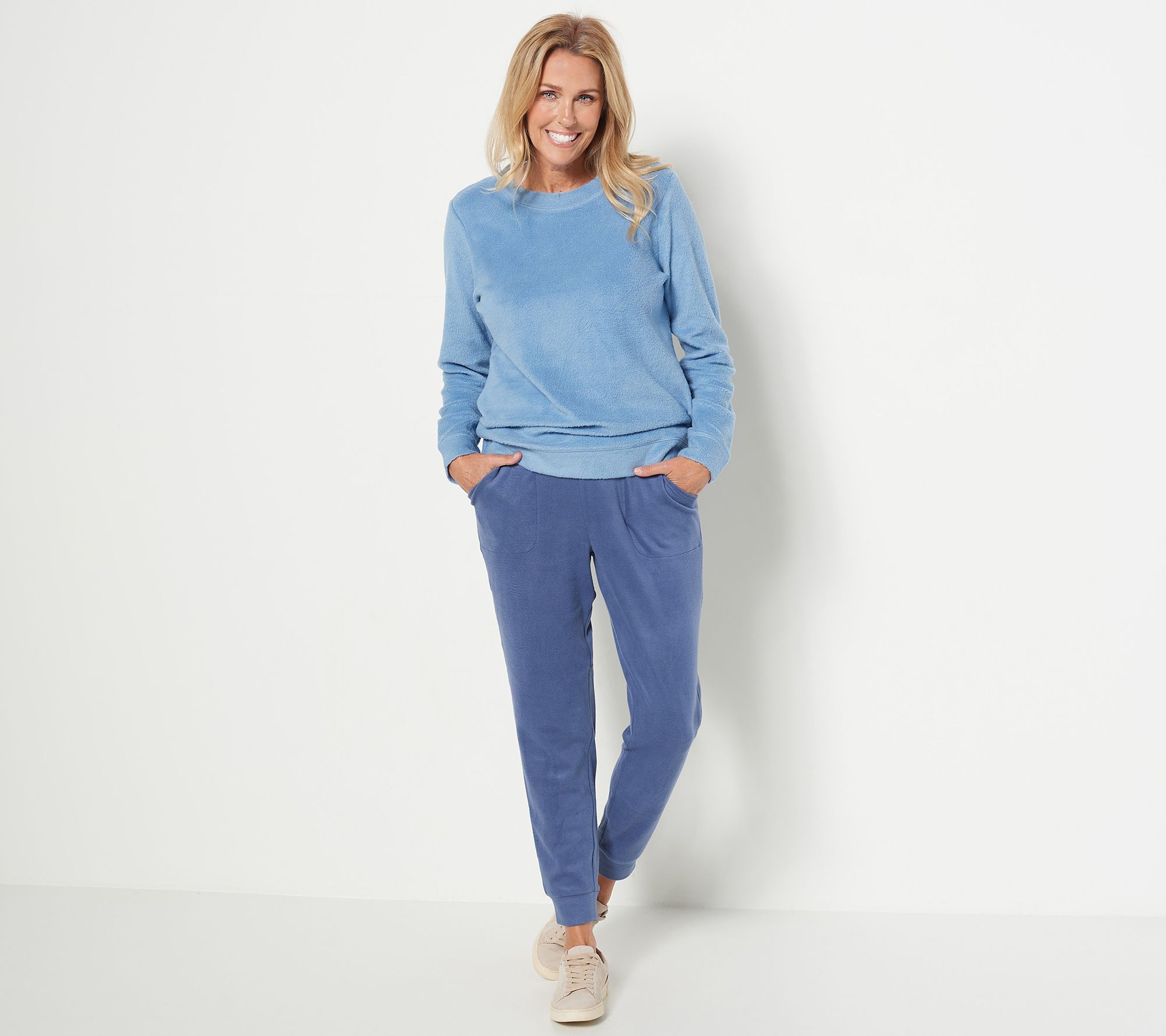 Qvc denim and deals company jogger pants