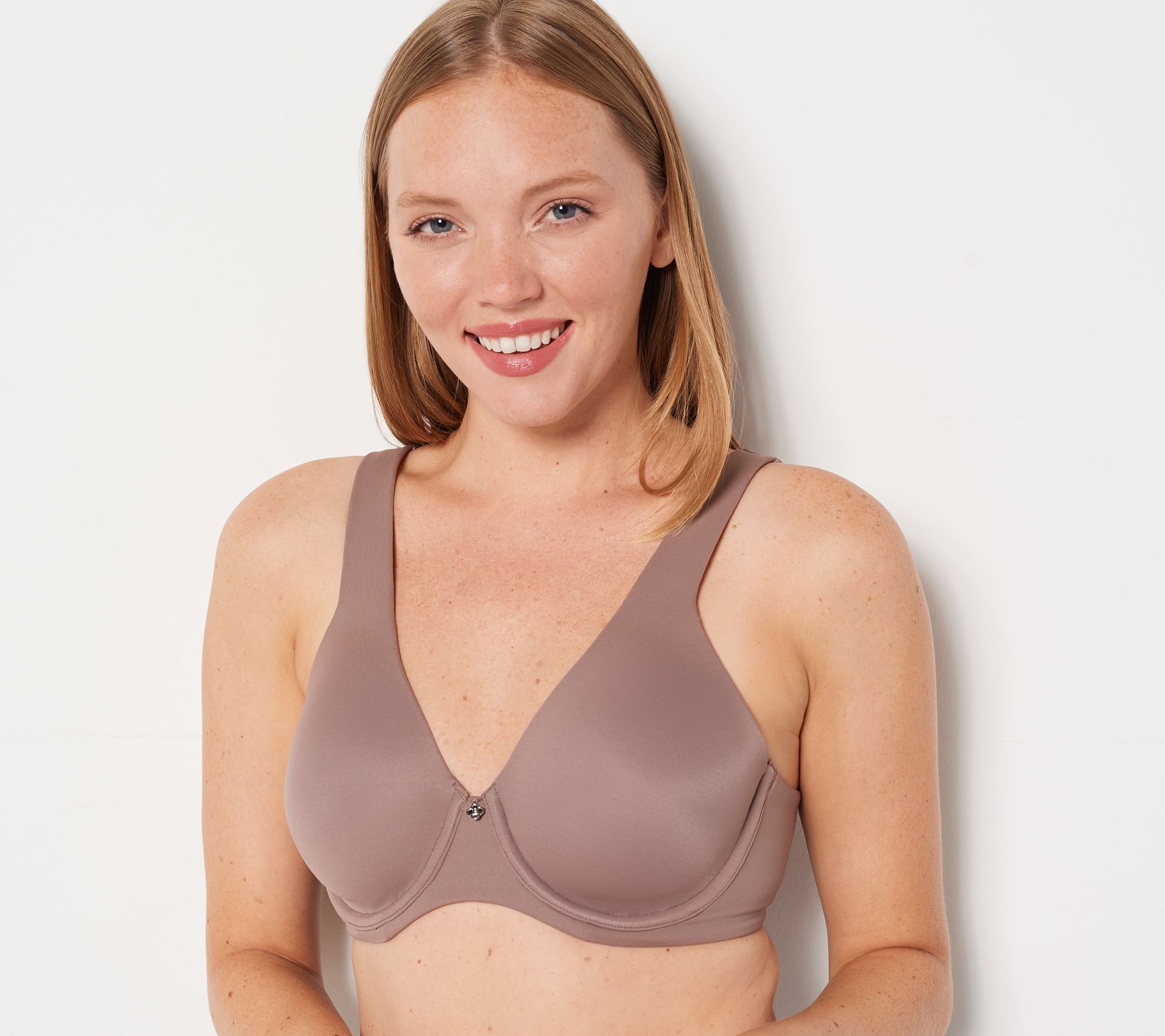 As Is Breezies Modern Micro Underwire Contour Bra 