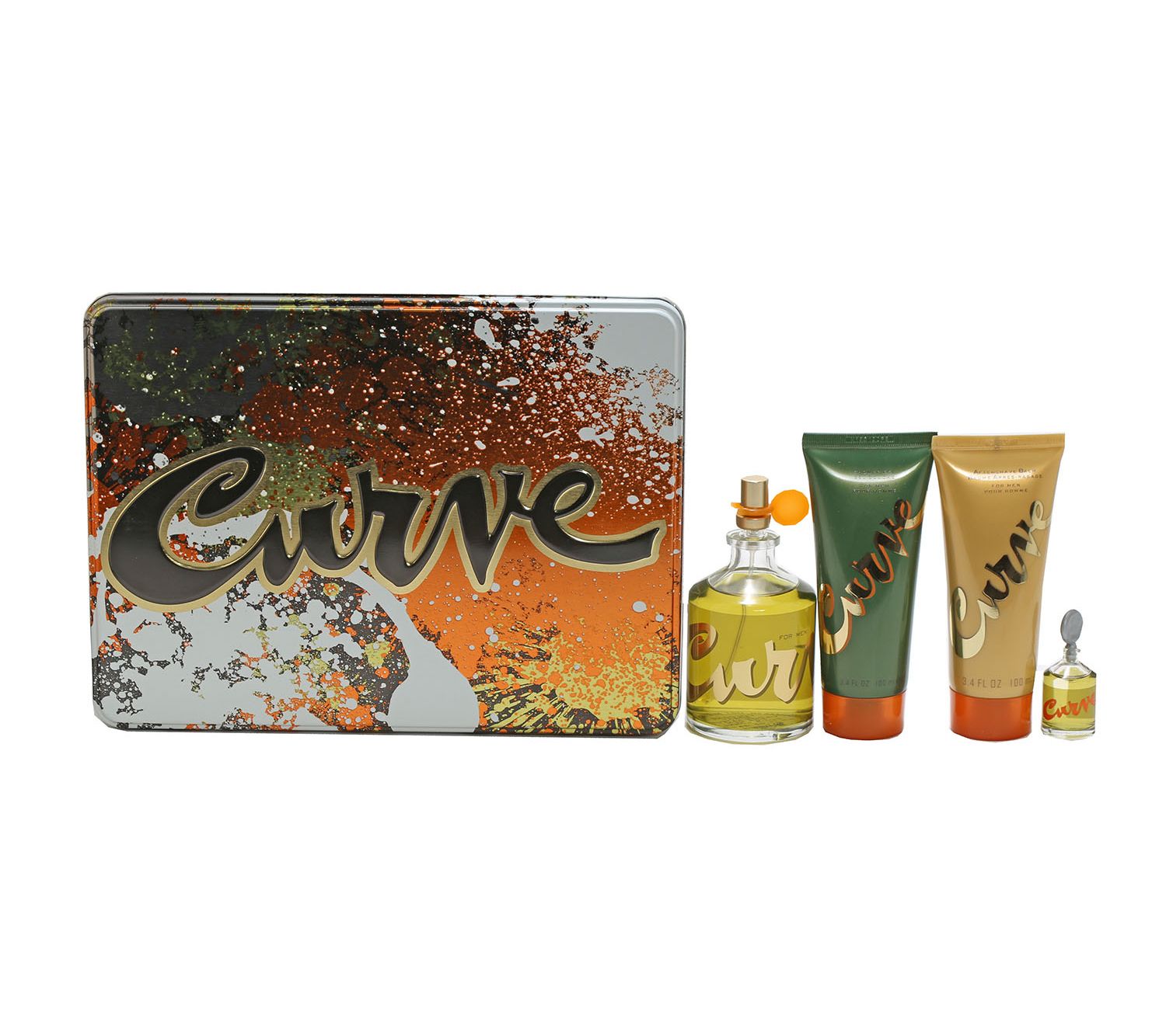 Curve by Liz Claiborne for Men - 4 PC Gift Set 4.2oz Cologne Spray