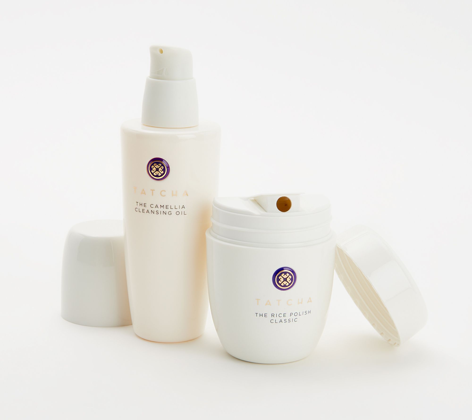 TATCHA Camellia Cleansing Oil and Rice Powder 2-Piece Kit - QVC.com