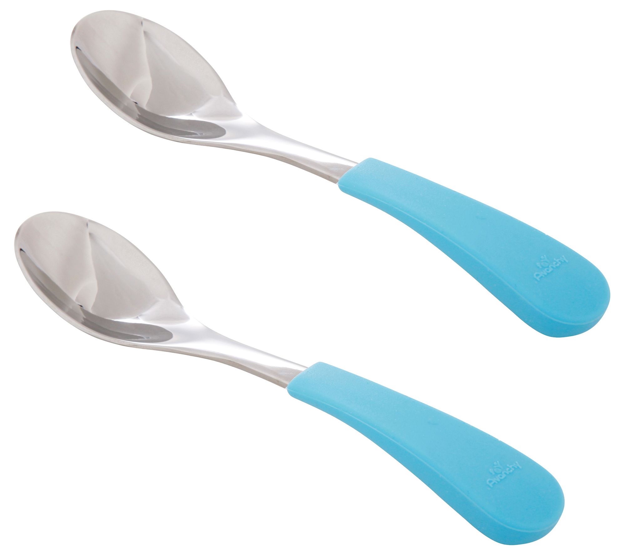 Avanchy Stainless Steel Baby Spoons - 2-Pack