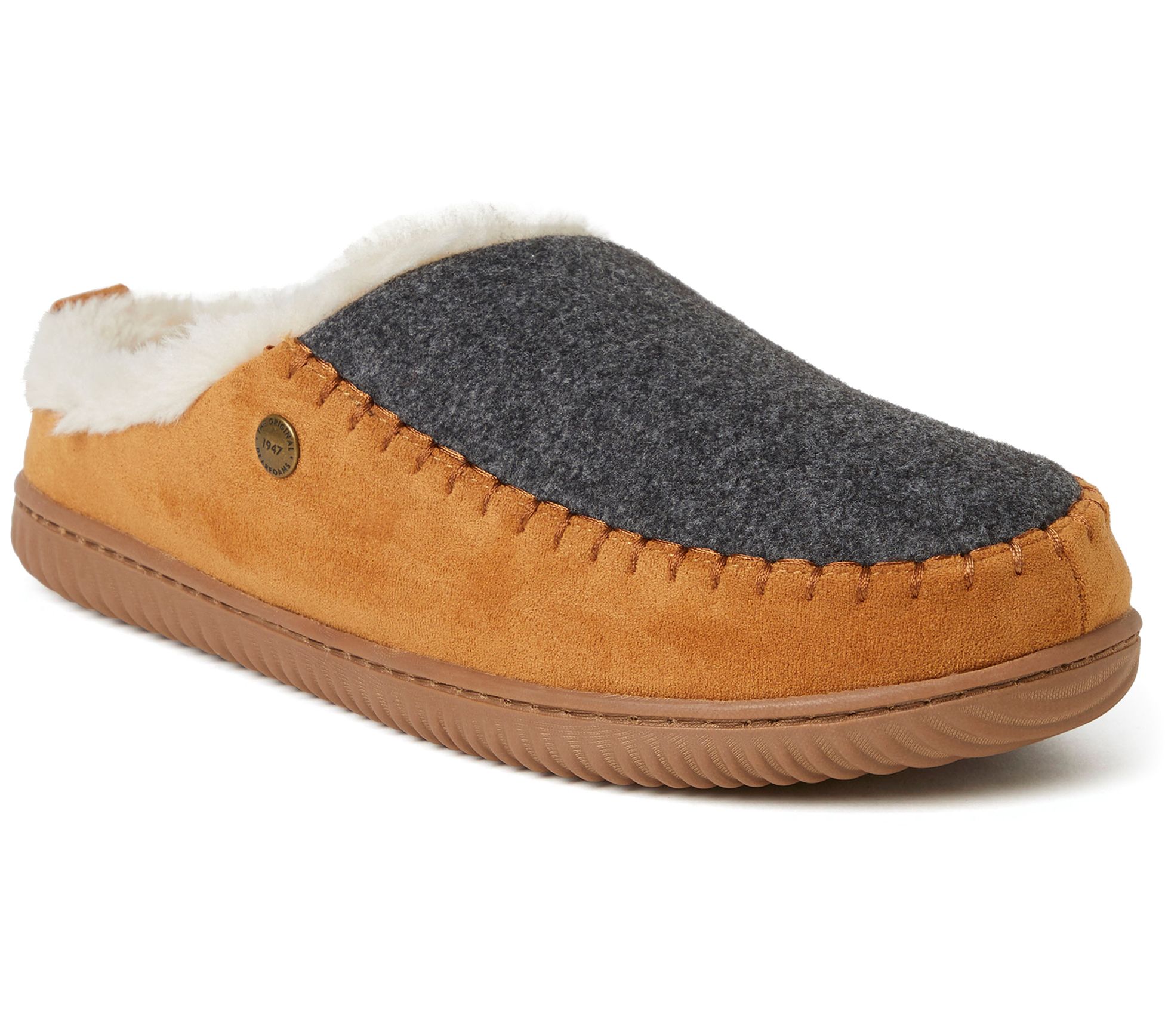 dearfoam men's clog slippers