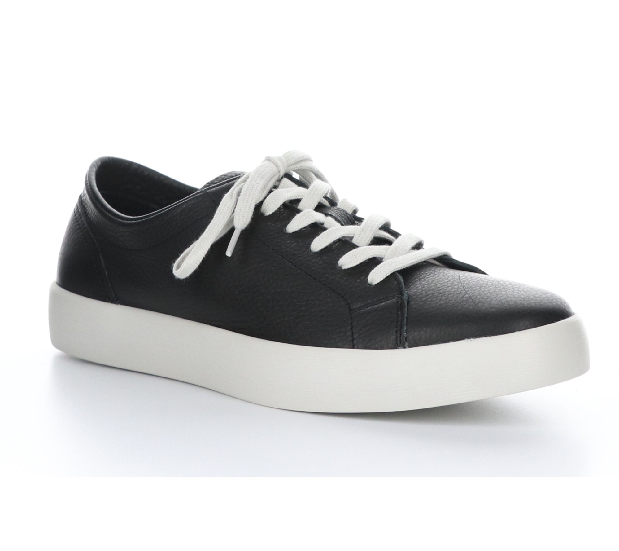 Softinos by FLY London Men's Leather Lace-up Sneakers - Ross - QVC.com