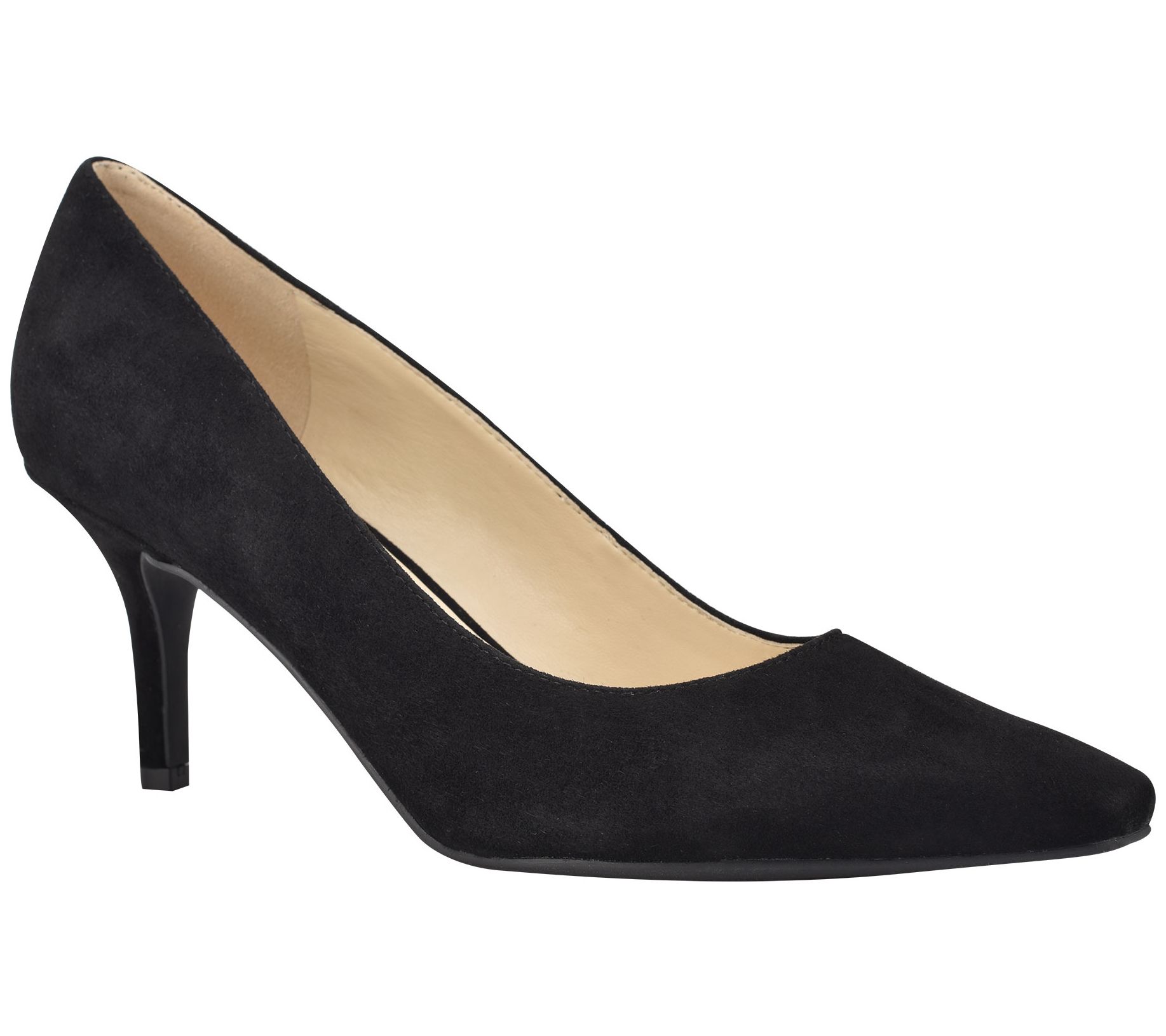 nine west low heel pumps