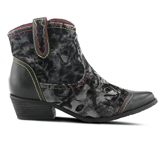 L`Artiste by Spring Step Western Style Booties- Countrypop