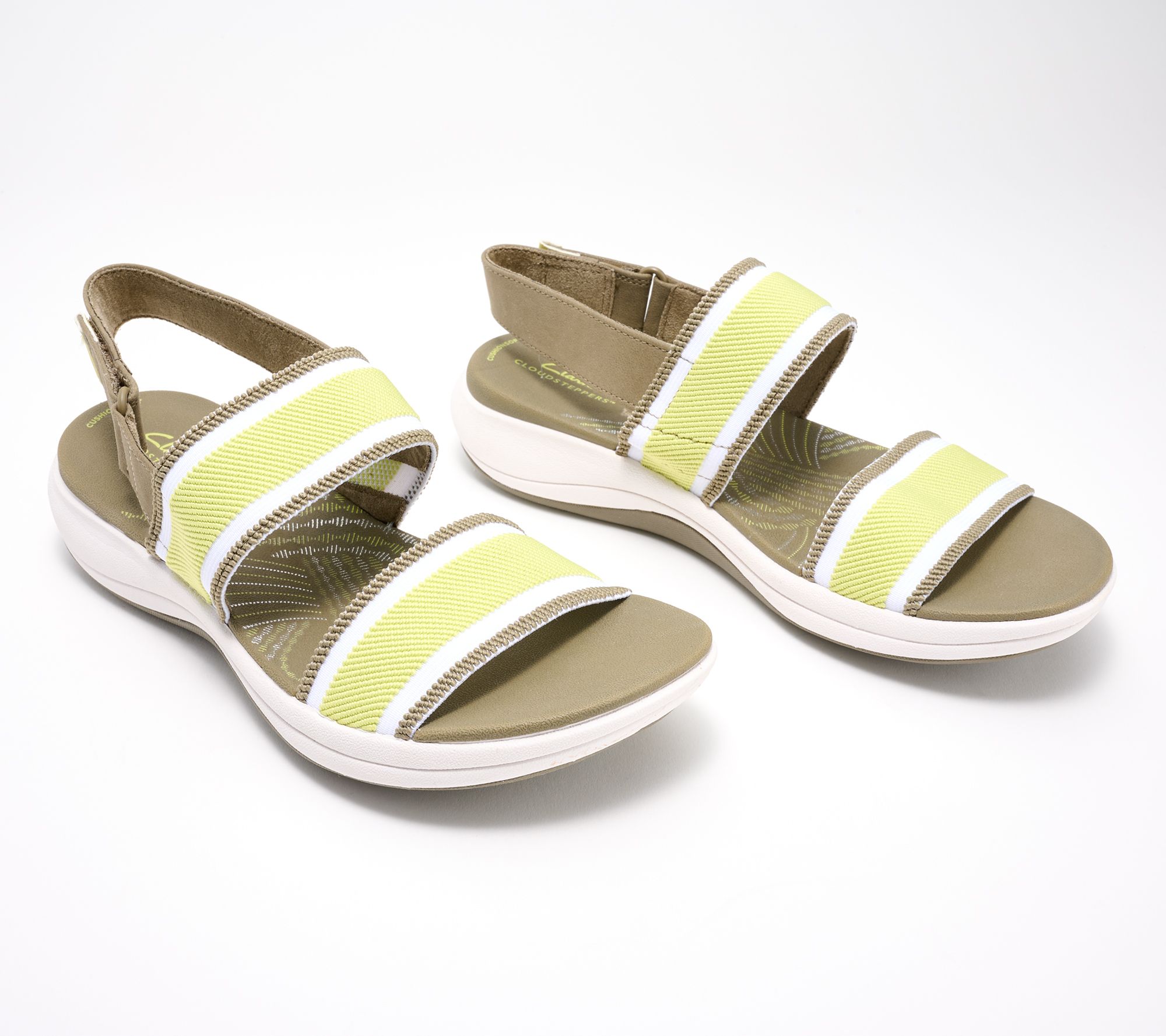 Clarks Cloudsteppers Stretch Sport Sandals - Mira Coast