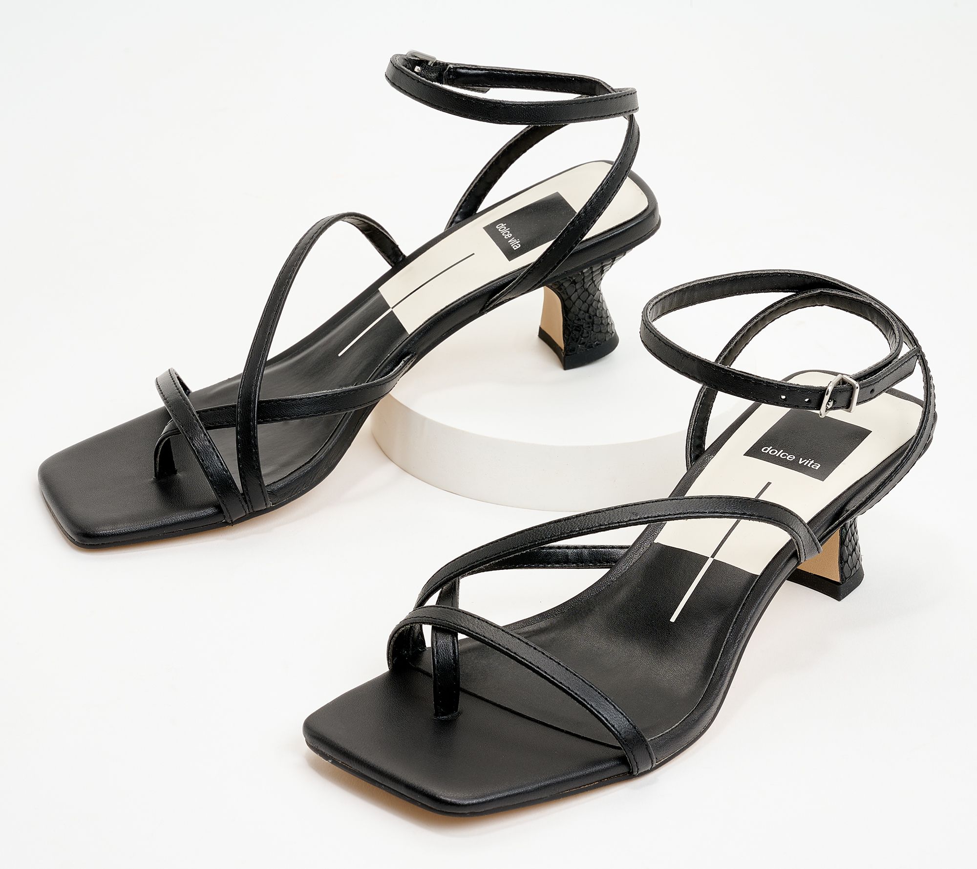 Dolce Vita Heeled Strappy Sandals Baylor QVC