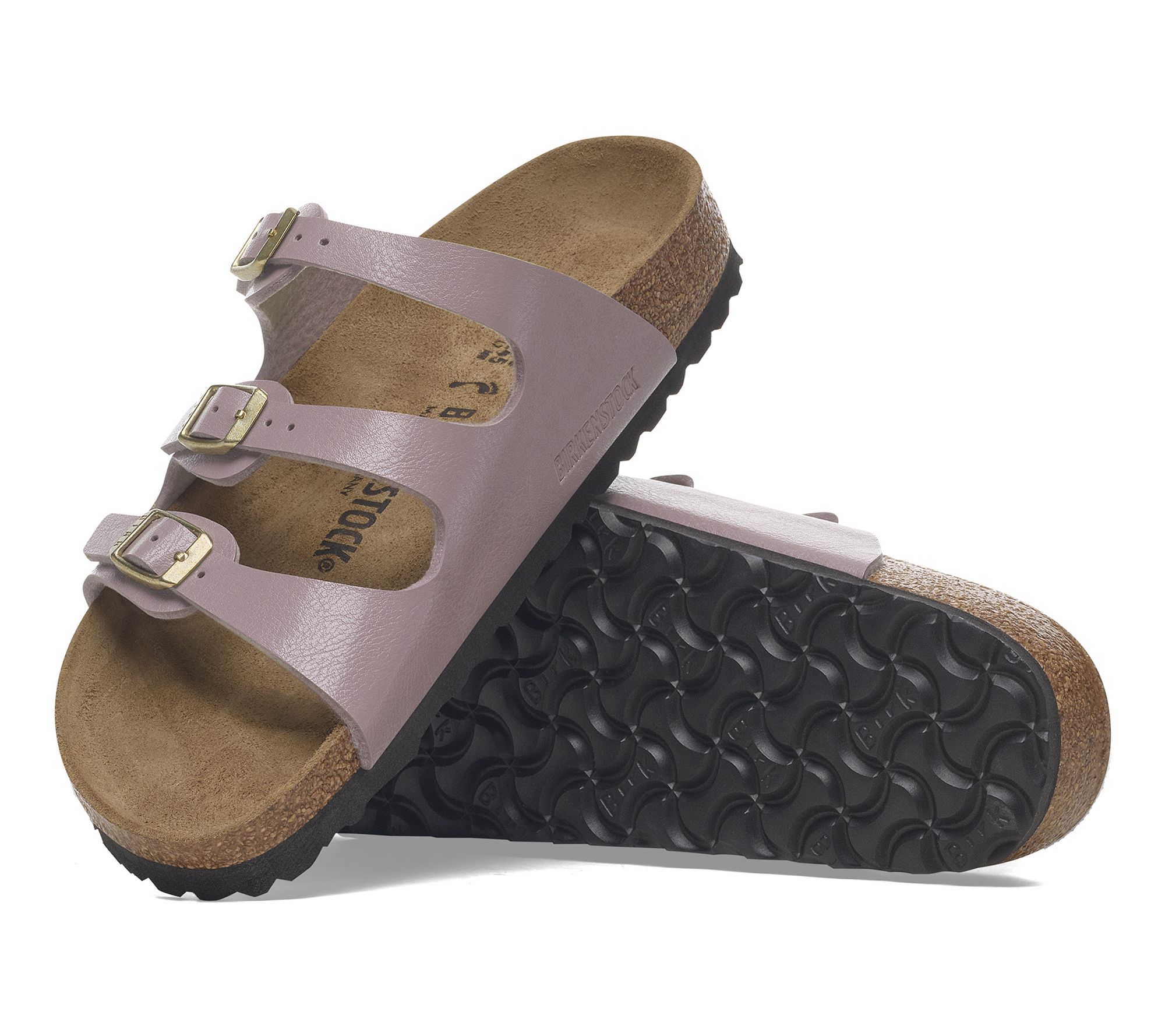 Birkenstock Three-Strap Comfort Footbed Slide Sandal - Florida