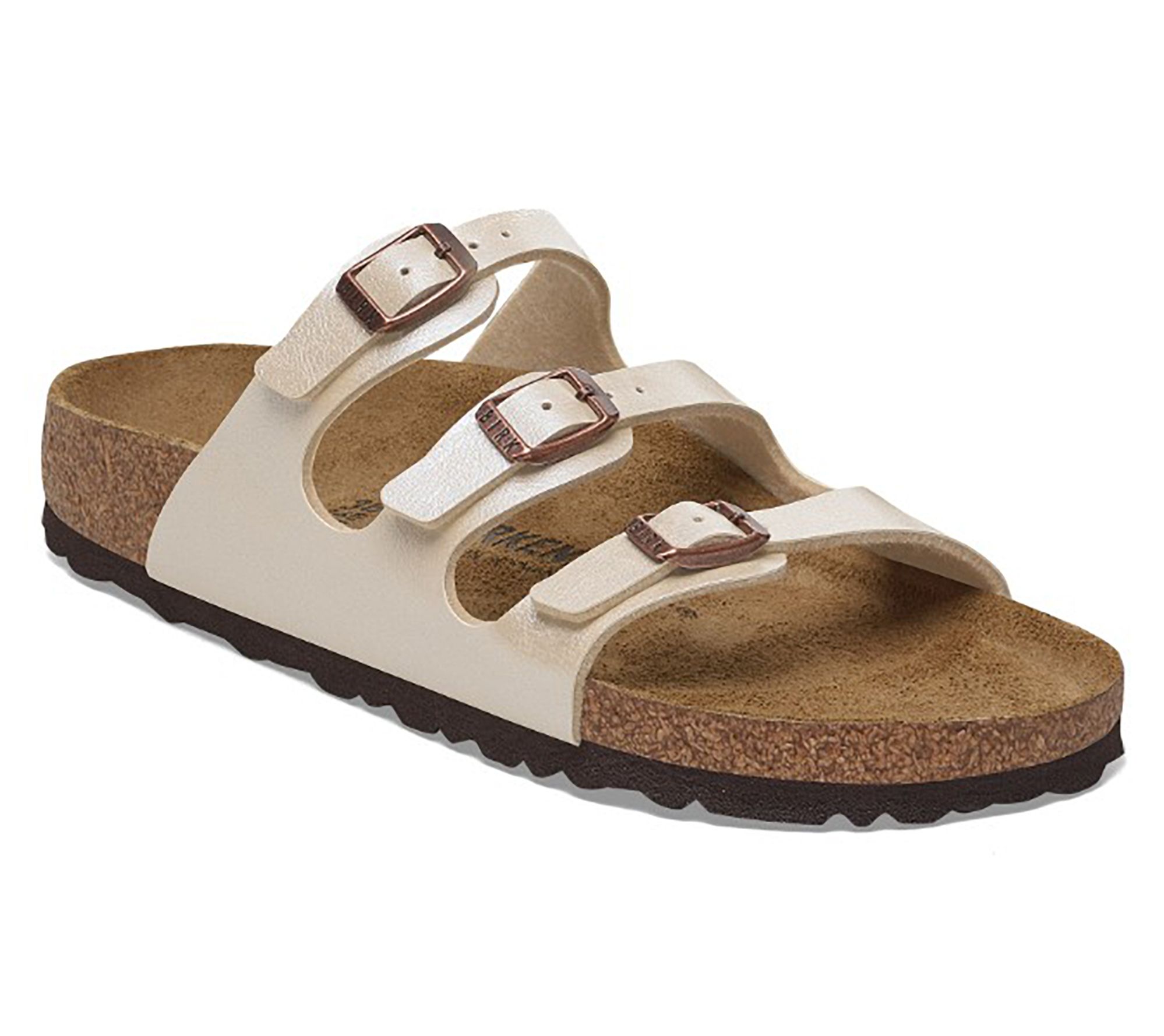 Birkenstock Three-Strap Comfort Footbed Slide Sandal - Florida