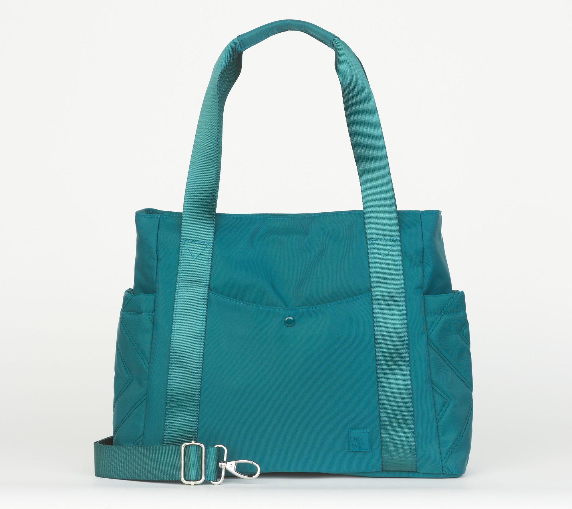 IHKWIP Zig Zag Transit Tote with Crossbody Strap - QVC.com