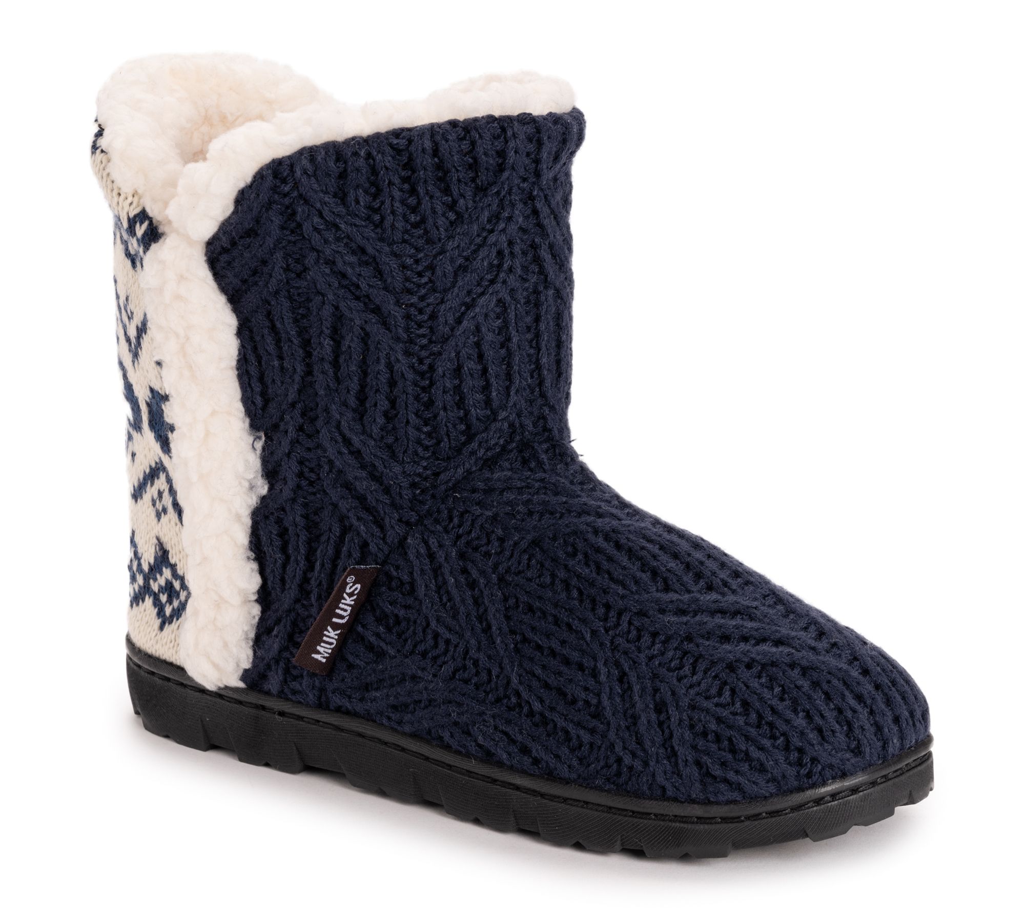 MUK LUKS Women's Cheyenne Indoor/Outdoor Slipper Boots