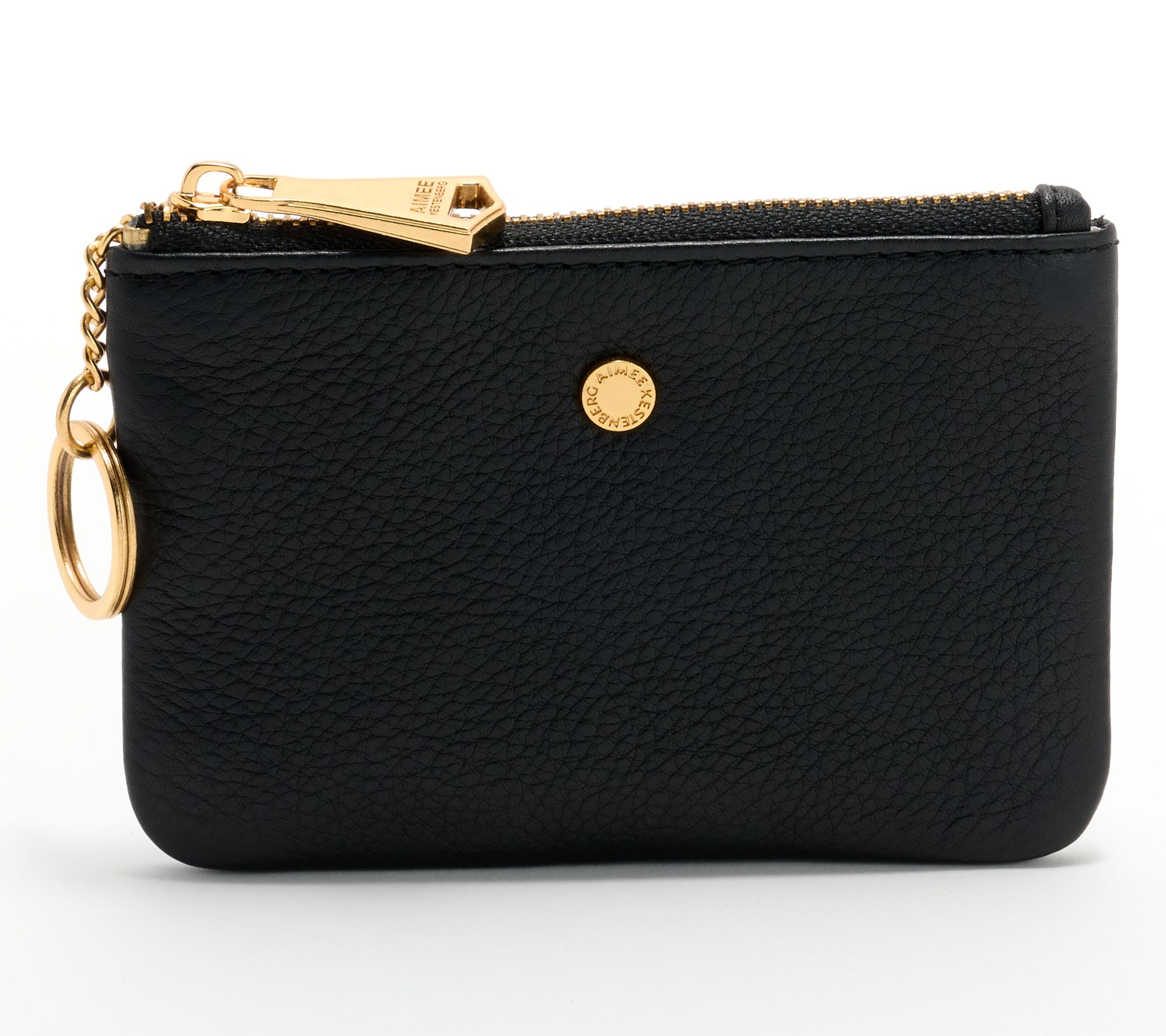 Aimee Kestenberg Leather Fulton Ziptop RFID Wallet