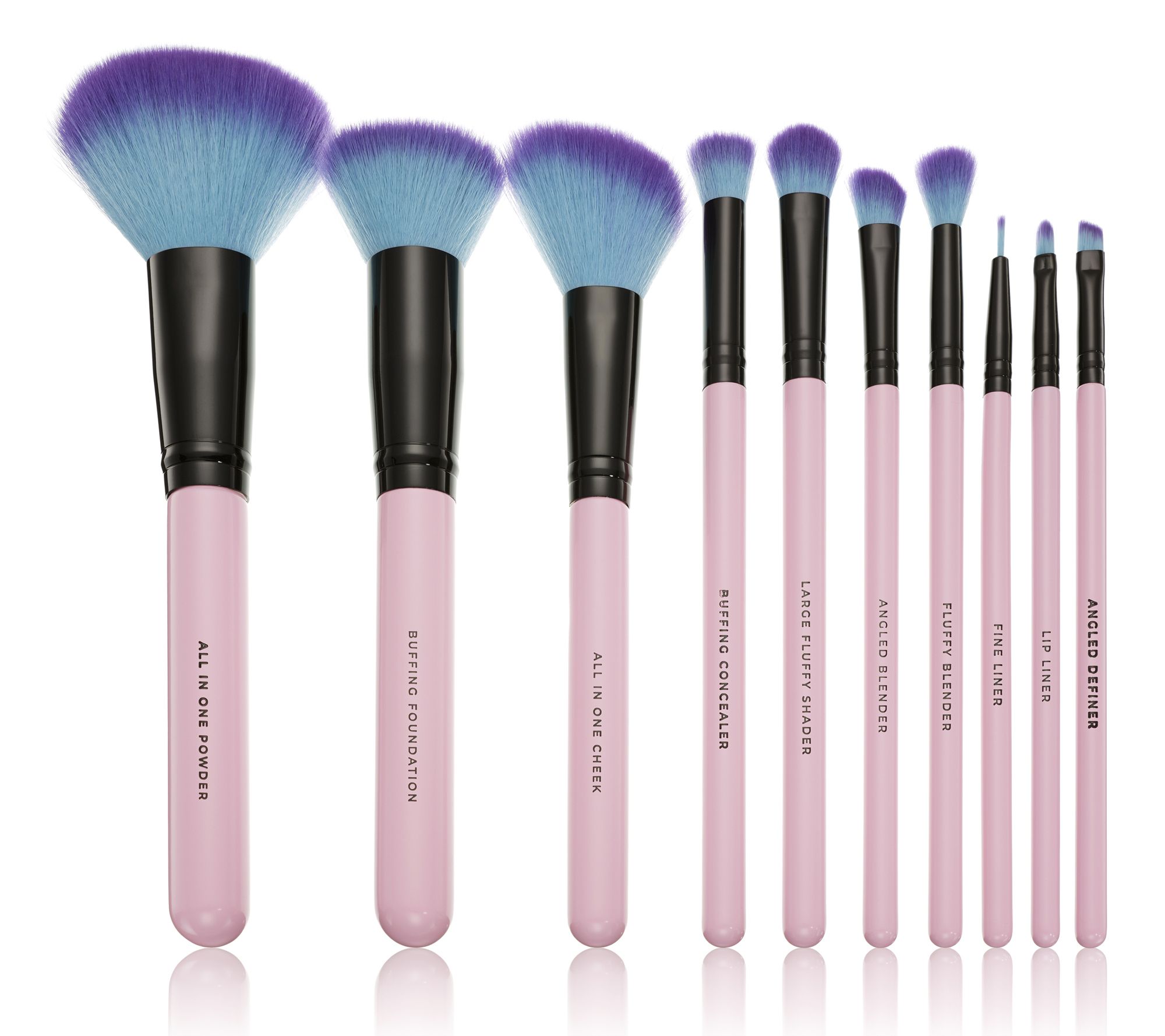 Spectrum Essent ial 10 Piece Ma keup Brush Set