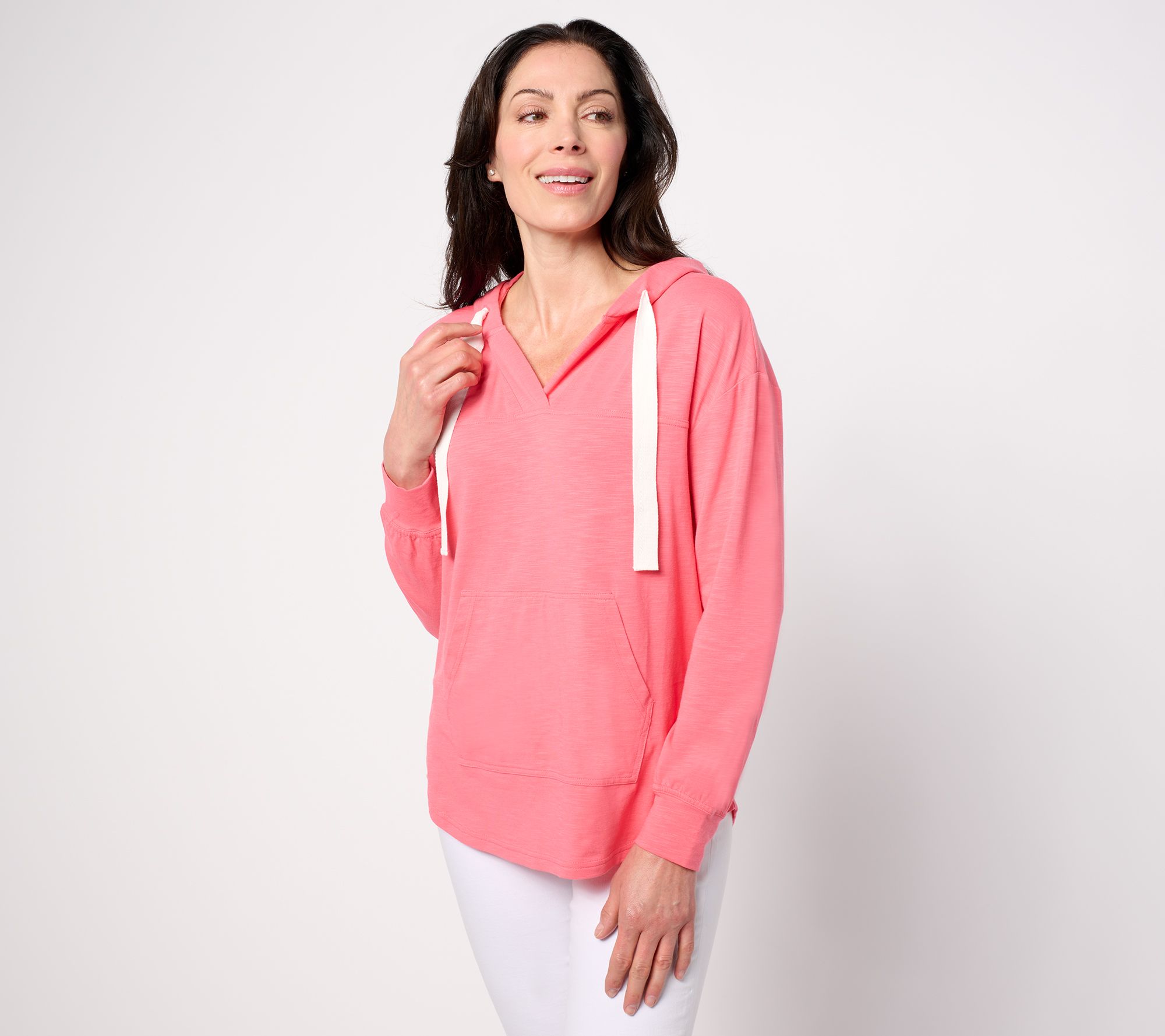 Belle by Kim Gravel Slub Knit Harbor Island Hoodie