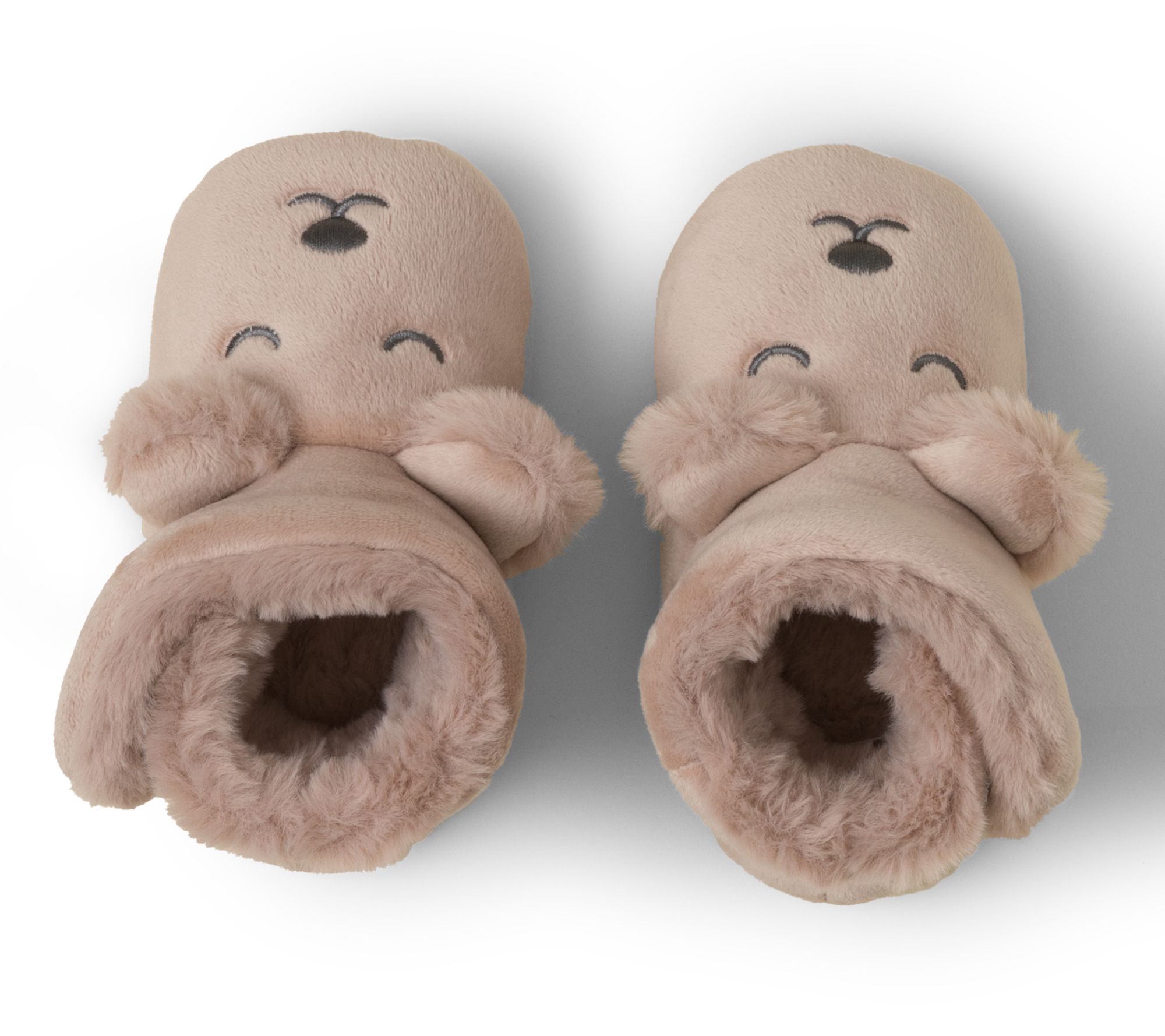 Barefoot Dreams Toddler Faux Fur Bear Booties