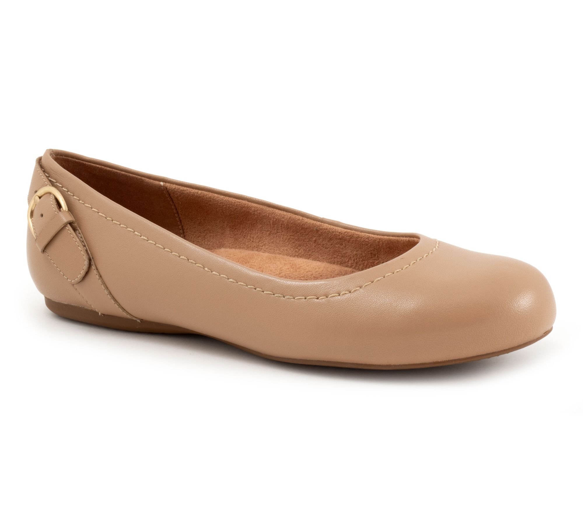 Softwalk Sydney Buckle Detail Flat