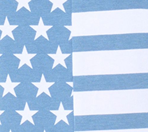 Denim & Co. Americana Favorite Jersey V-Neck Tank