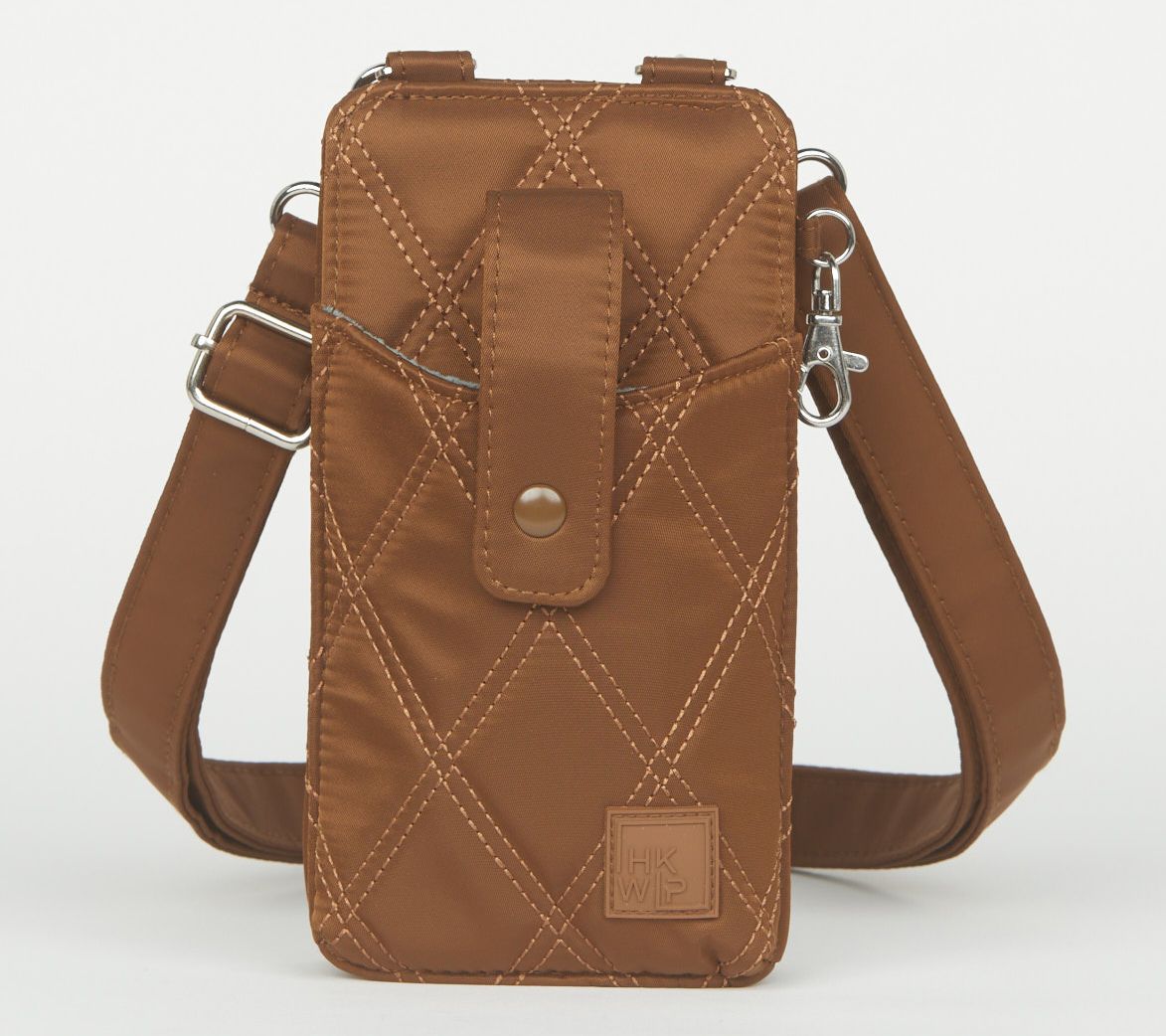 "As Is" IHKWIP The Ring Ring Cellphone Crossbody with RFID Wallet