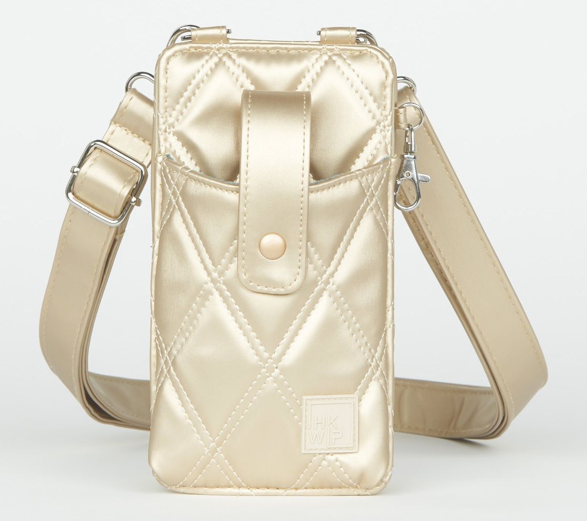 "As Is" IHKWIP The Ring Ring Cellphone Crossbody with RFID Wallet