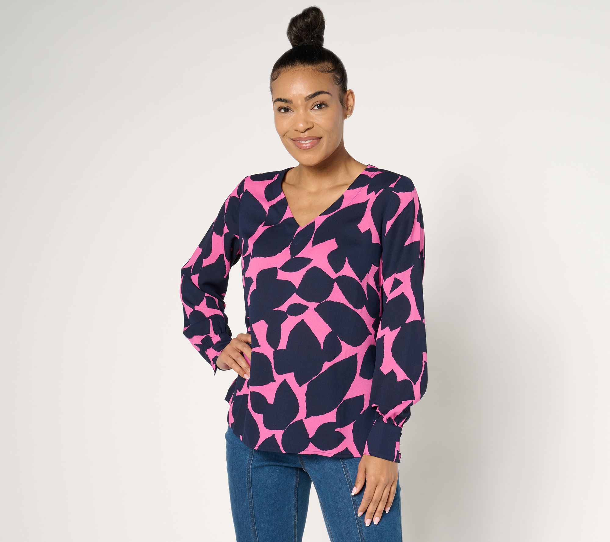 "As Is" Belle by Kim Gravel Spot On Modern Chic Blouse