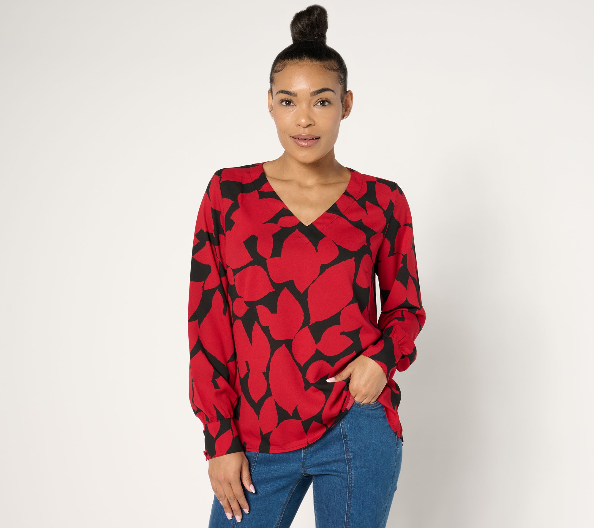 "As Is" Belle by Kim Gravel Spot On Modern Chic Blouse