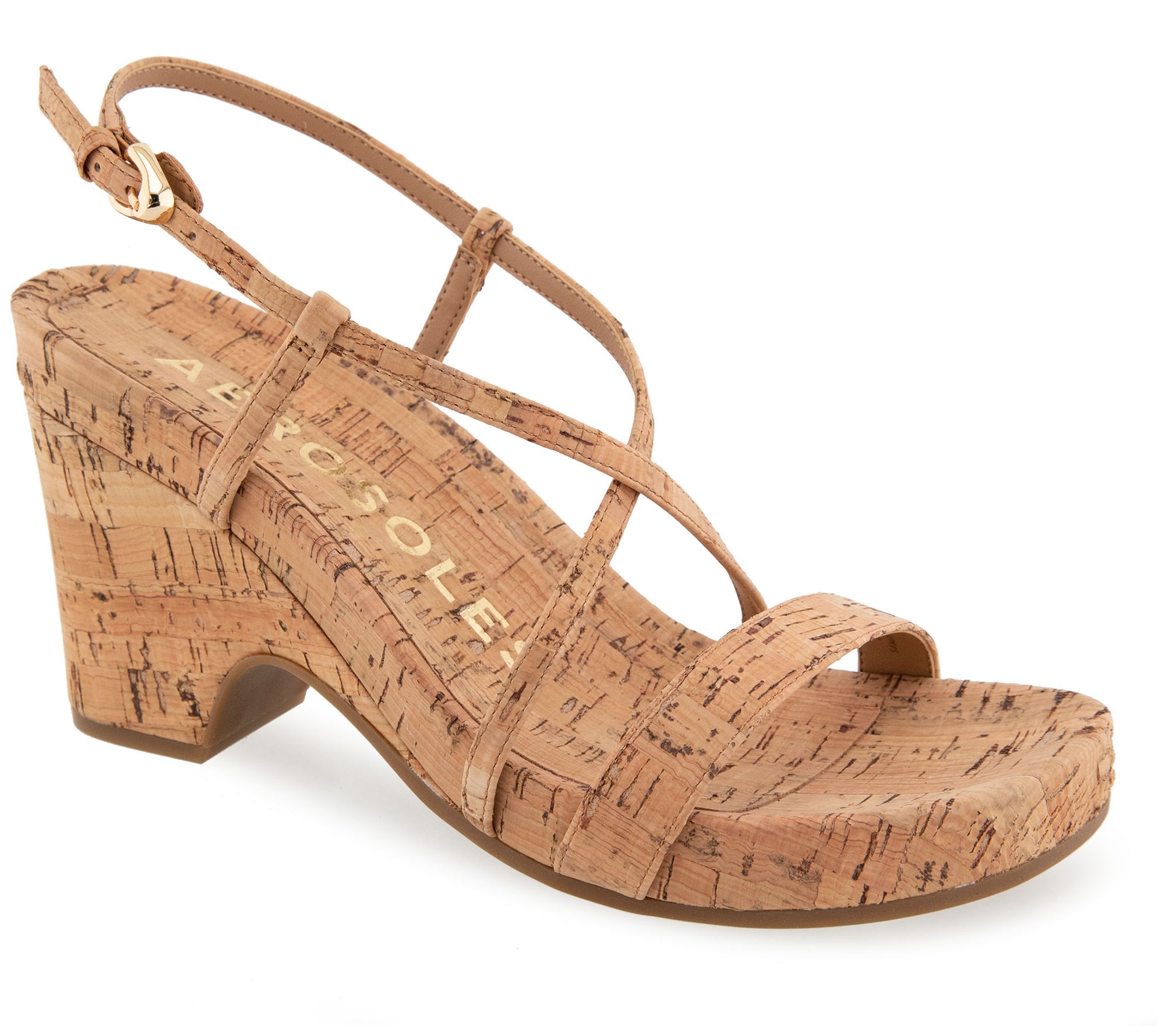 Aerosoles Women's MILES Wedge Strappy Sandal