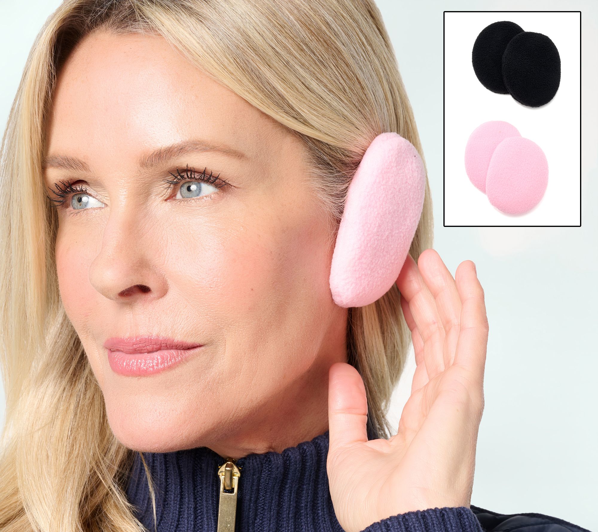 Sprigs Set of 2 EarBags Fleece Bandless Ear Warmers