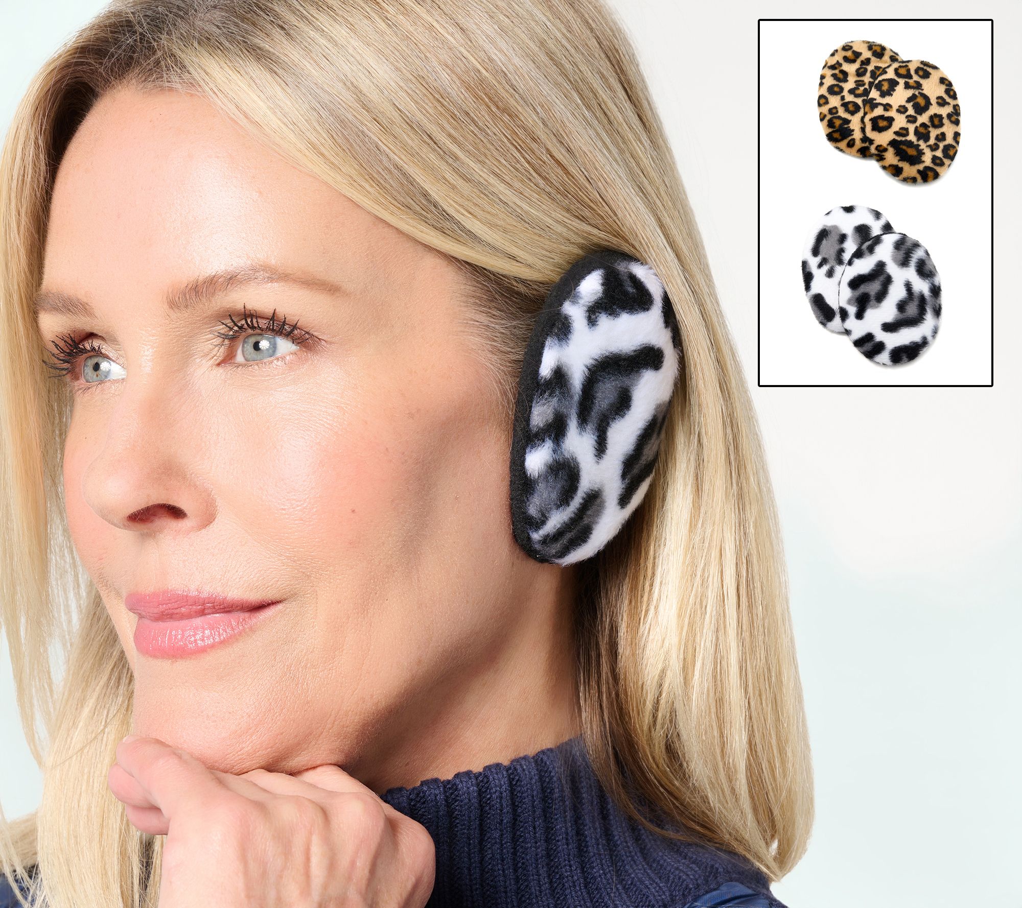 Sprigs Set of 2 EarBags Fleece Bandless Ear Warmers