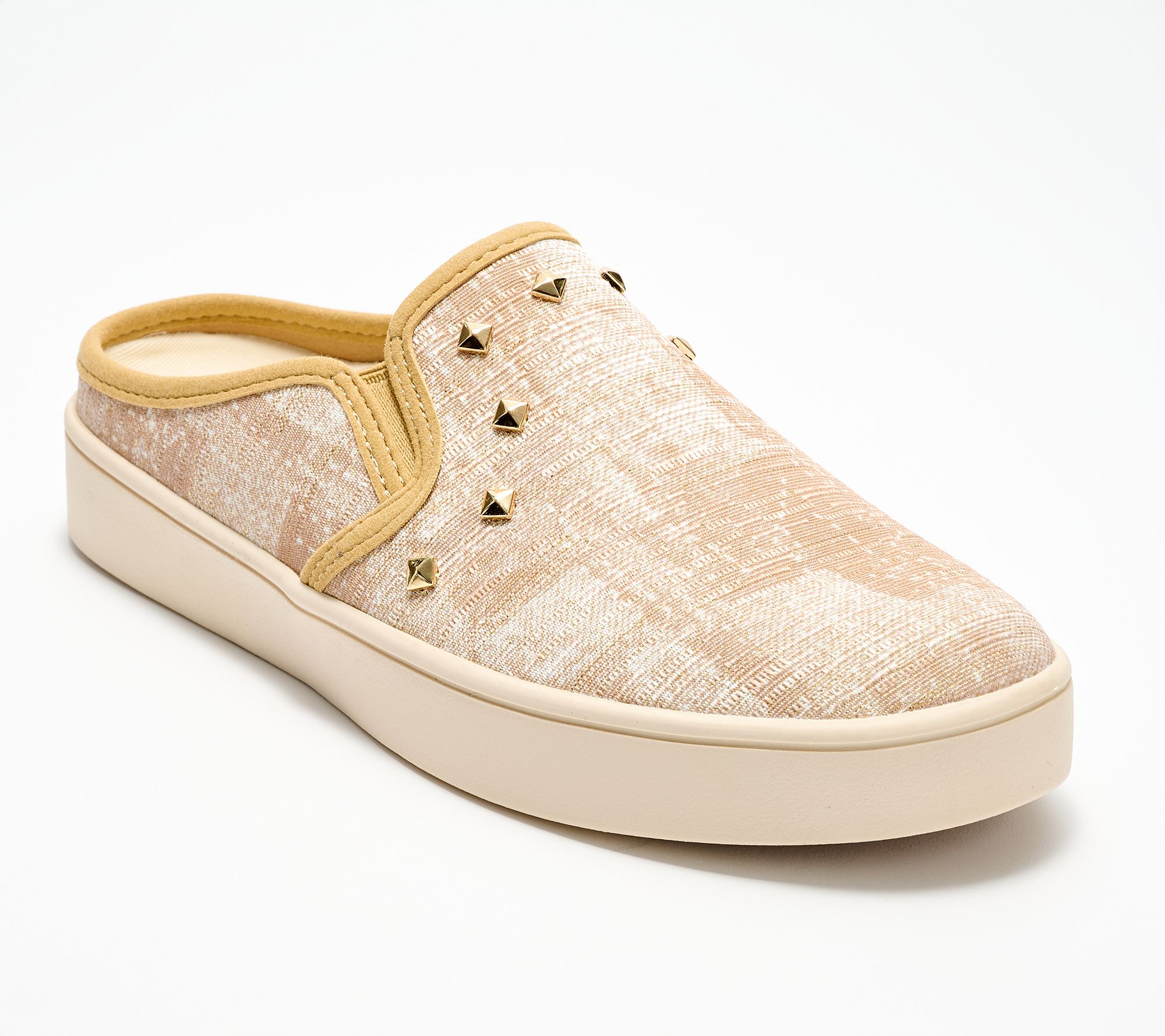 Revitalign Orthotic Studded Denim Mules - Barbados Joy
