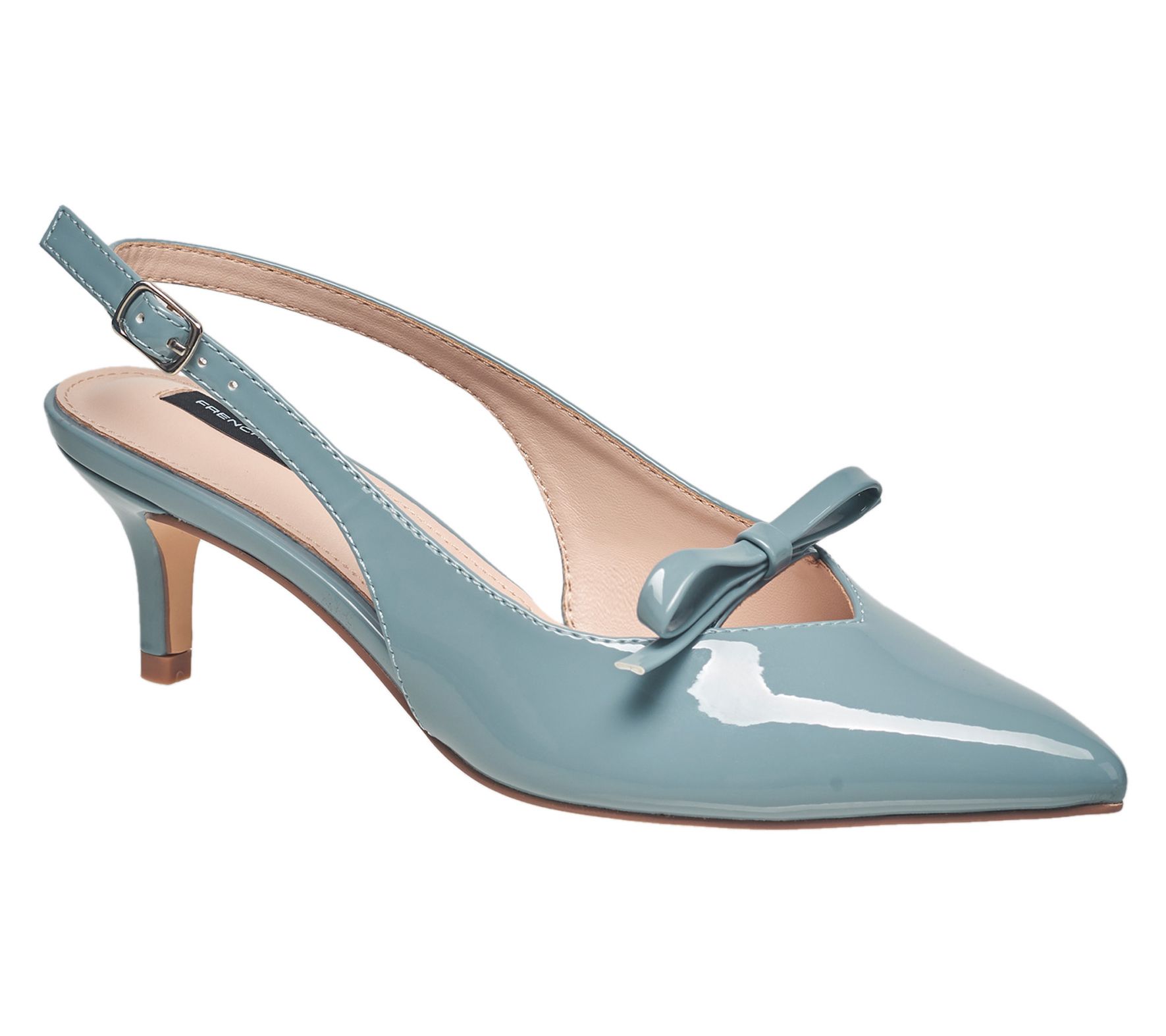 French Connection Ladies Quinny Slingback Kitten Heel