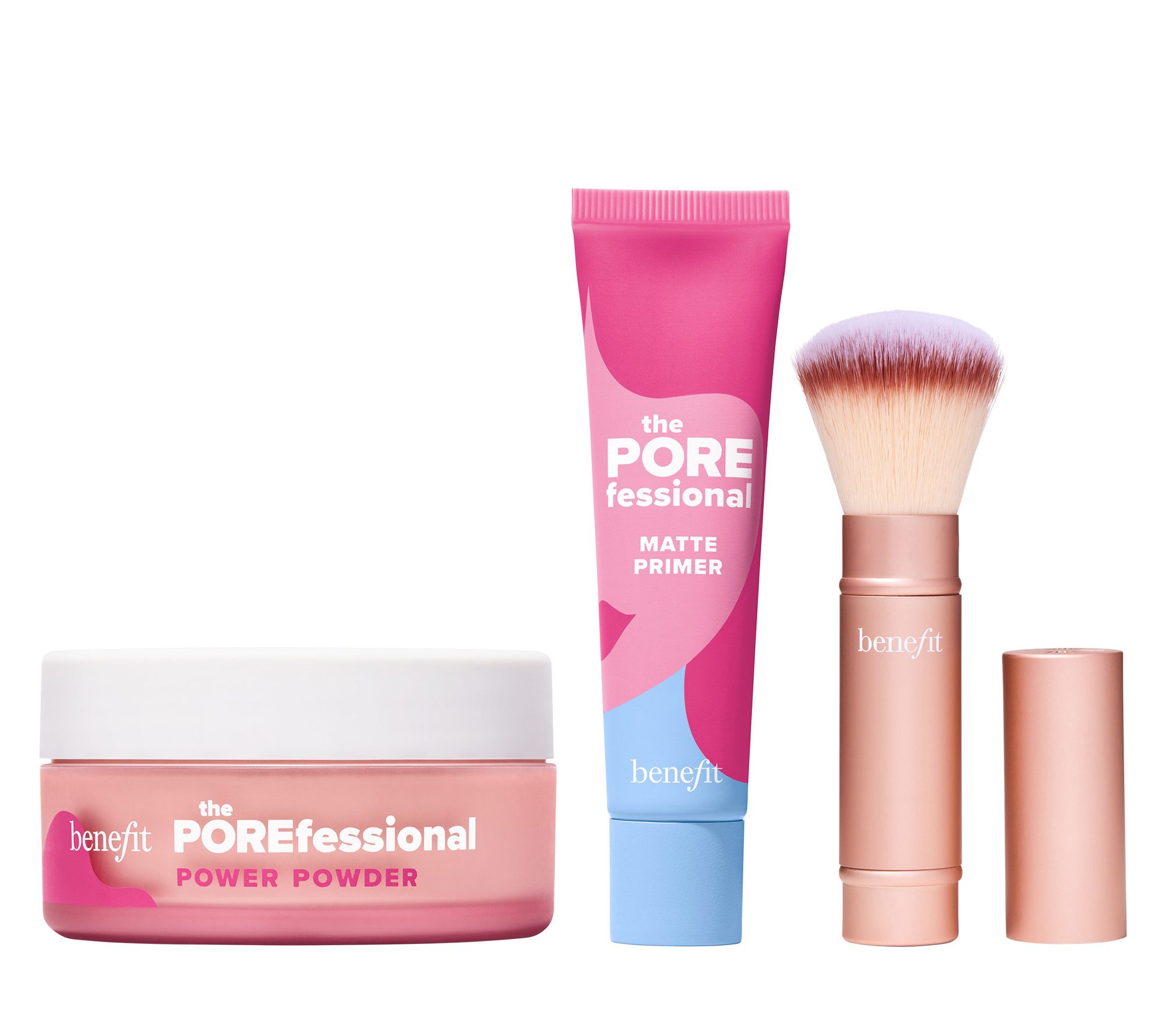 Benefit Porefessional Matte Primer, Powder & Brush Set