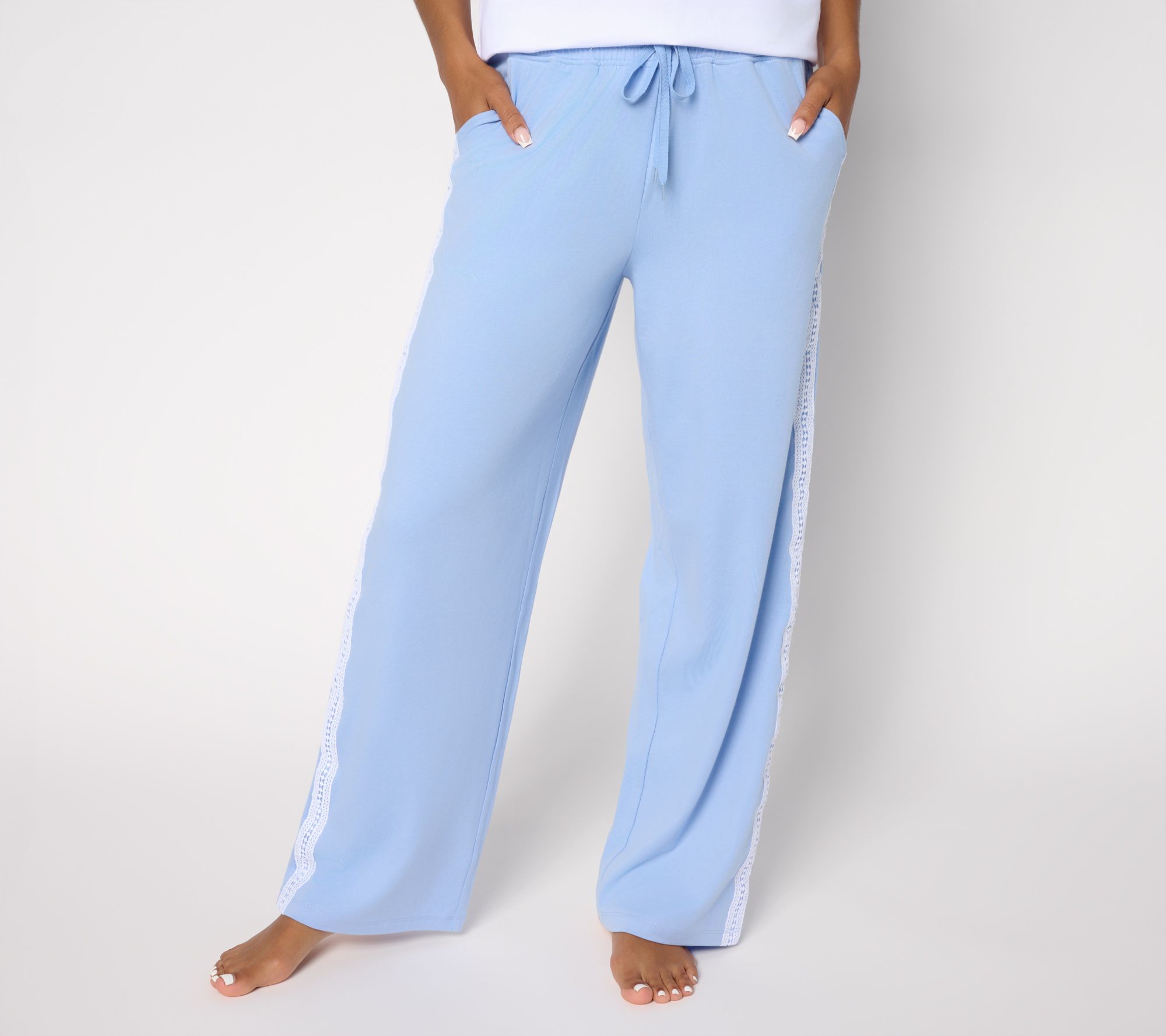 "As Is" Cuddl Duds Cottonwear + Straight Leg Lounge Pant