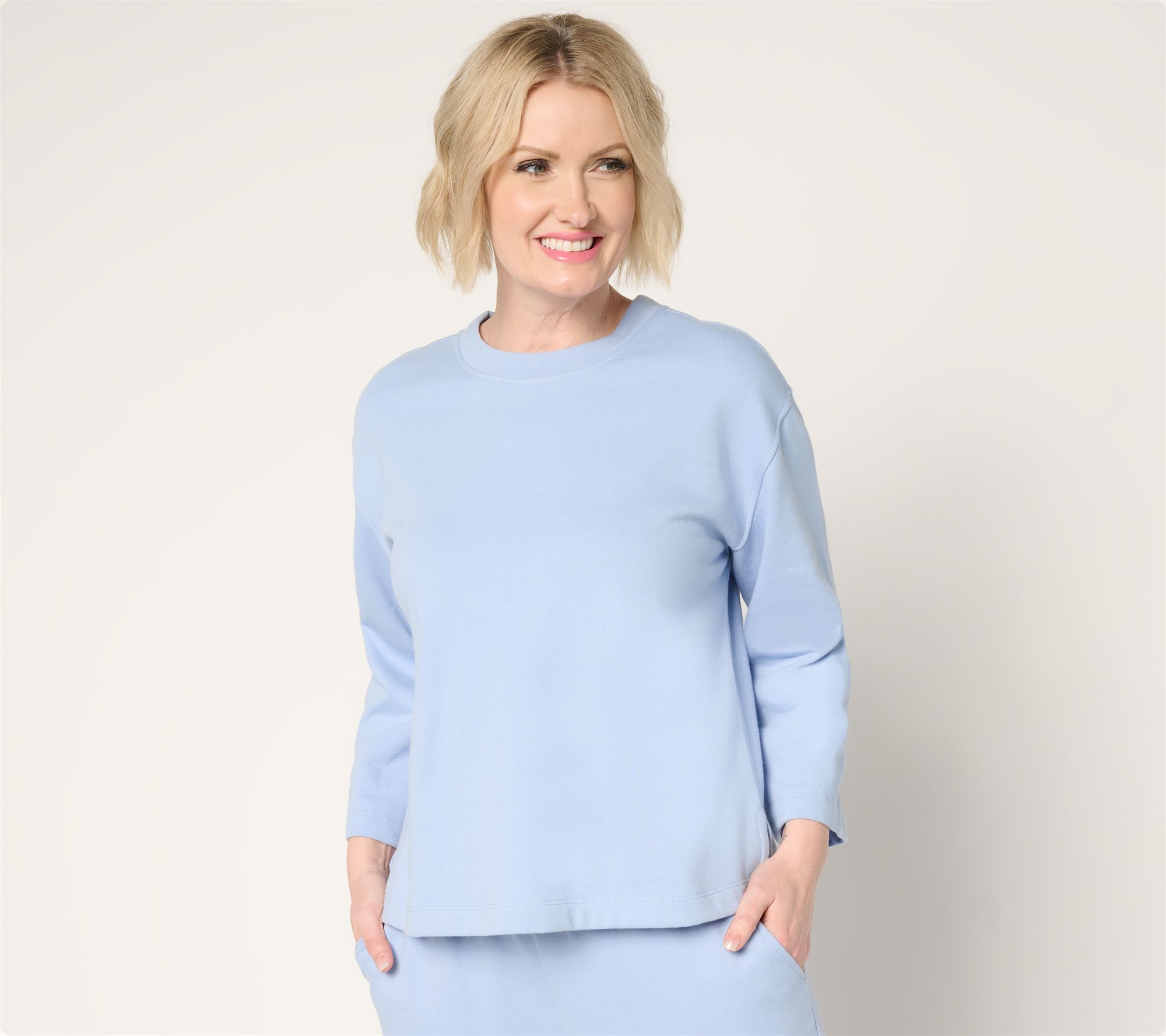 "As Is" Martha Stewart Signature 3/4 Sleeve Tee