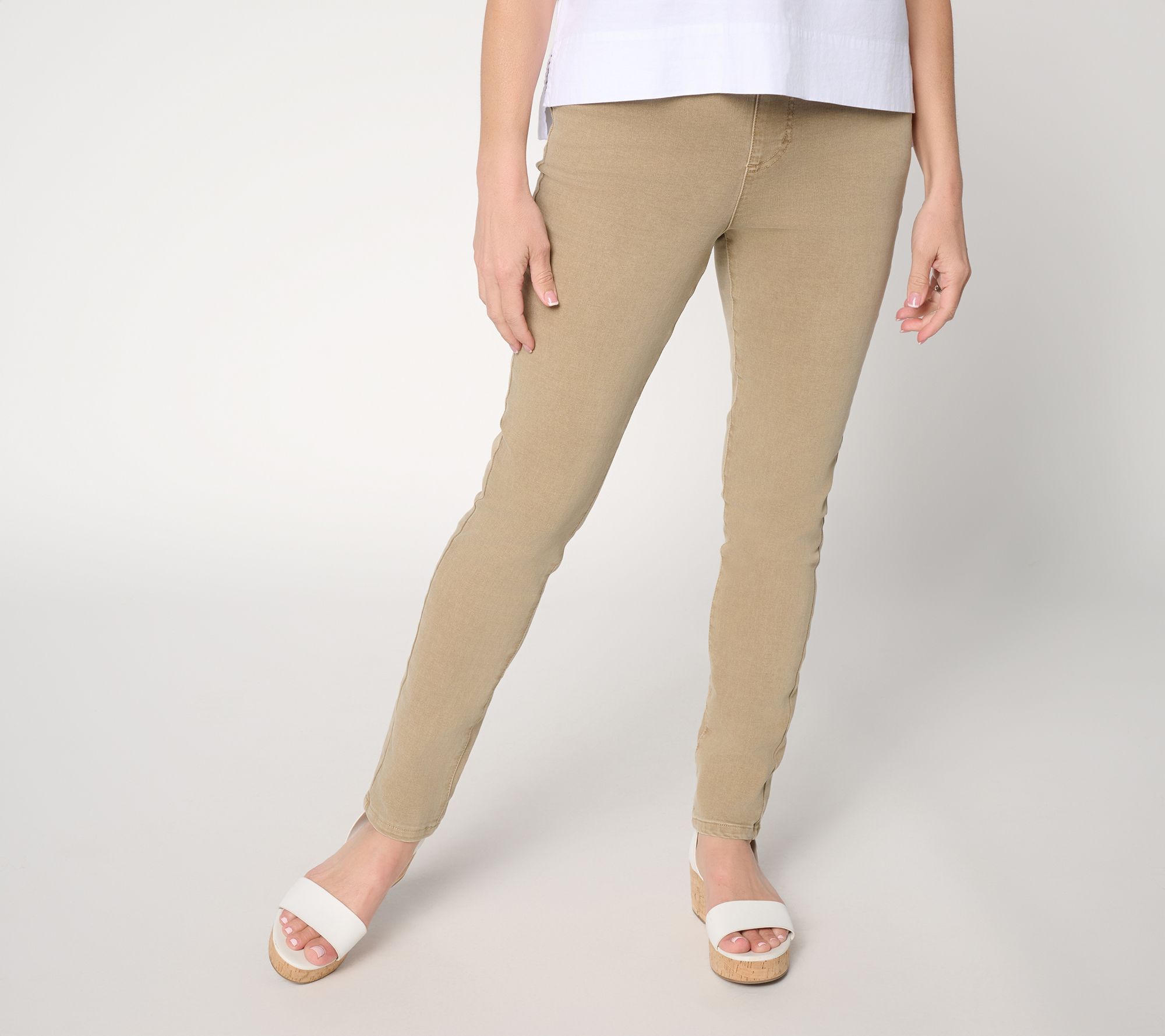 Ree by the Pioneer Woman Petite Pull-On Skinny Full Length Jeans