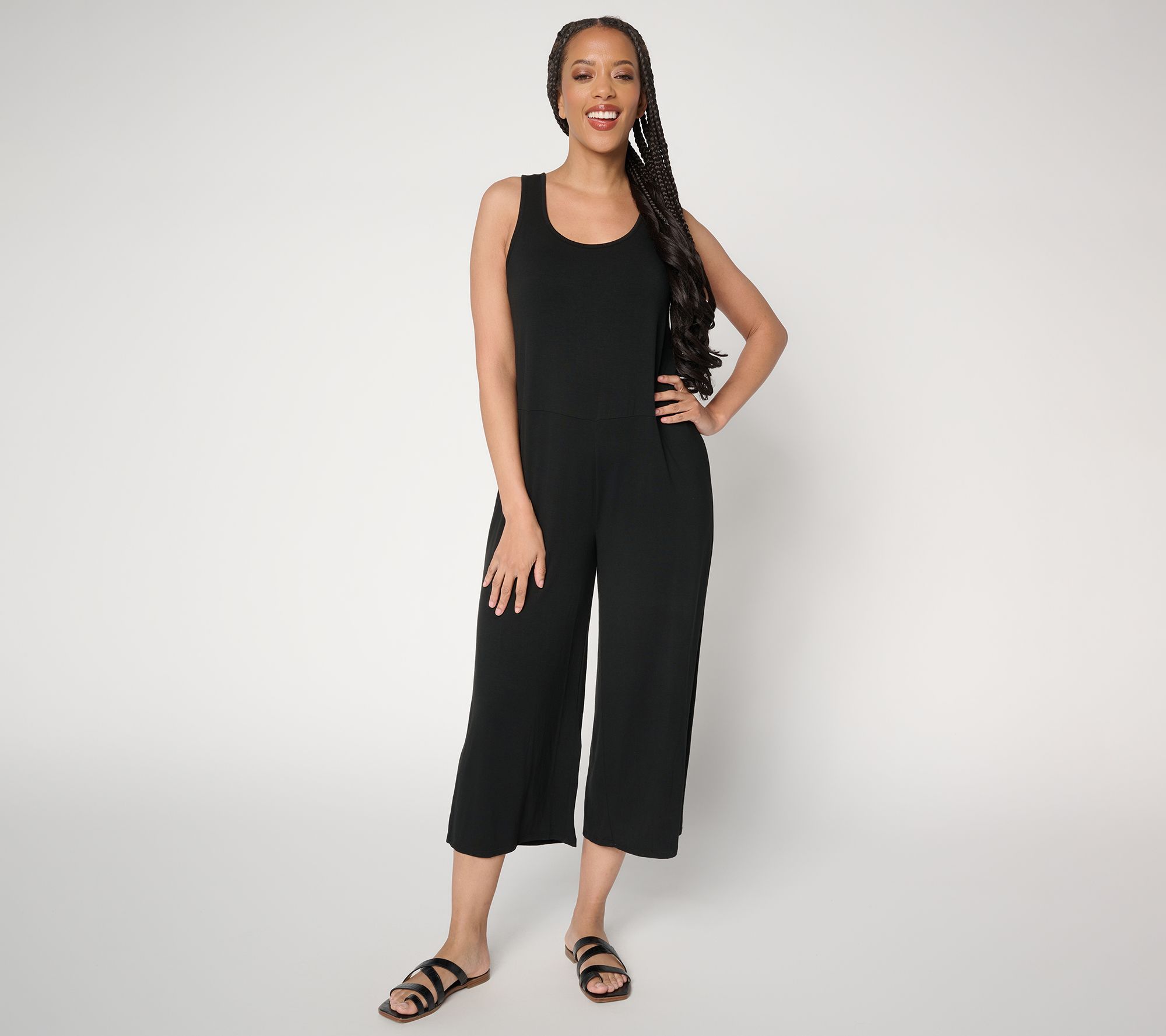 Anybody Regular Soothing Knit Jersey Jumpsuit w/SupportSystem