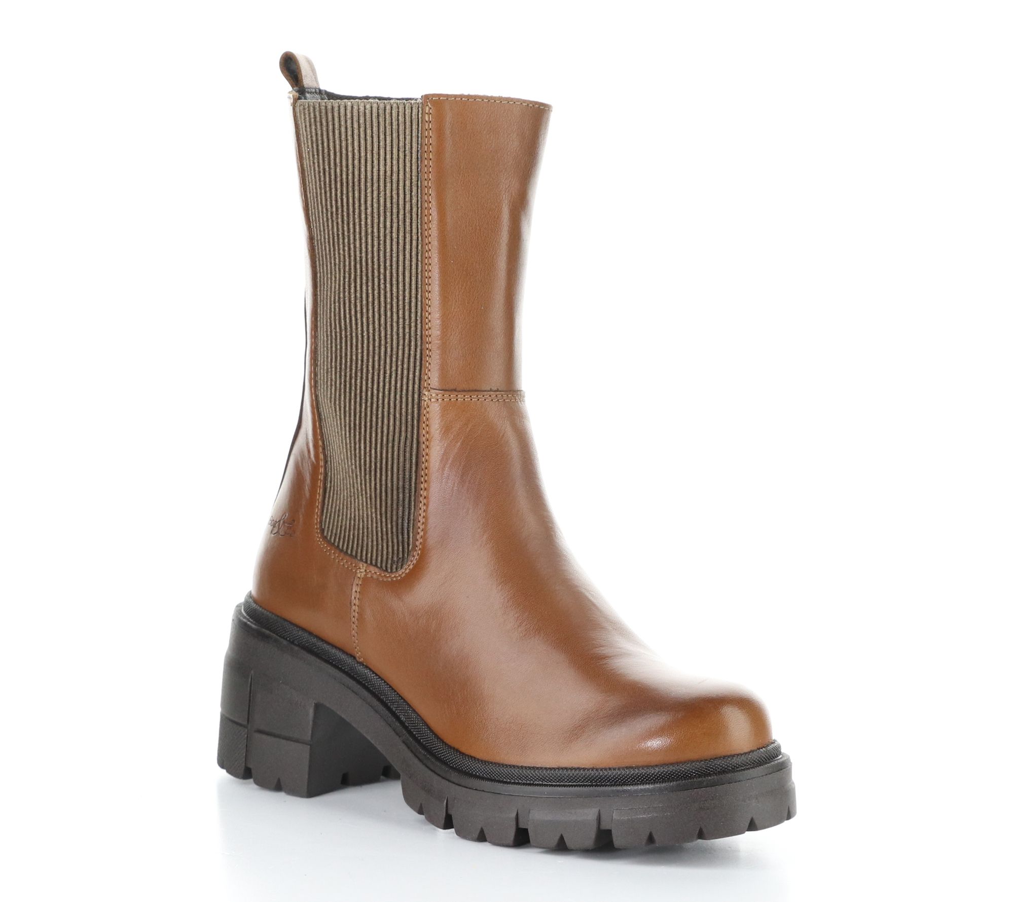 Bos. & Co. Winter Brushedfeel/Elastic Leather Boot - Brunas