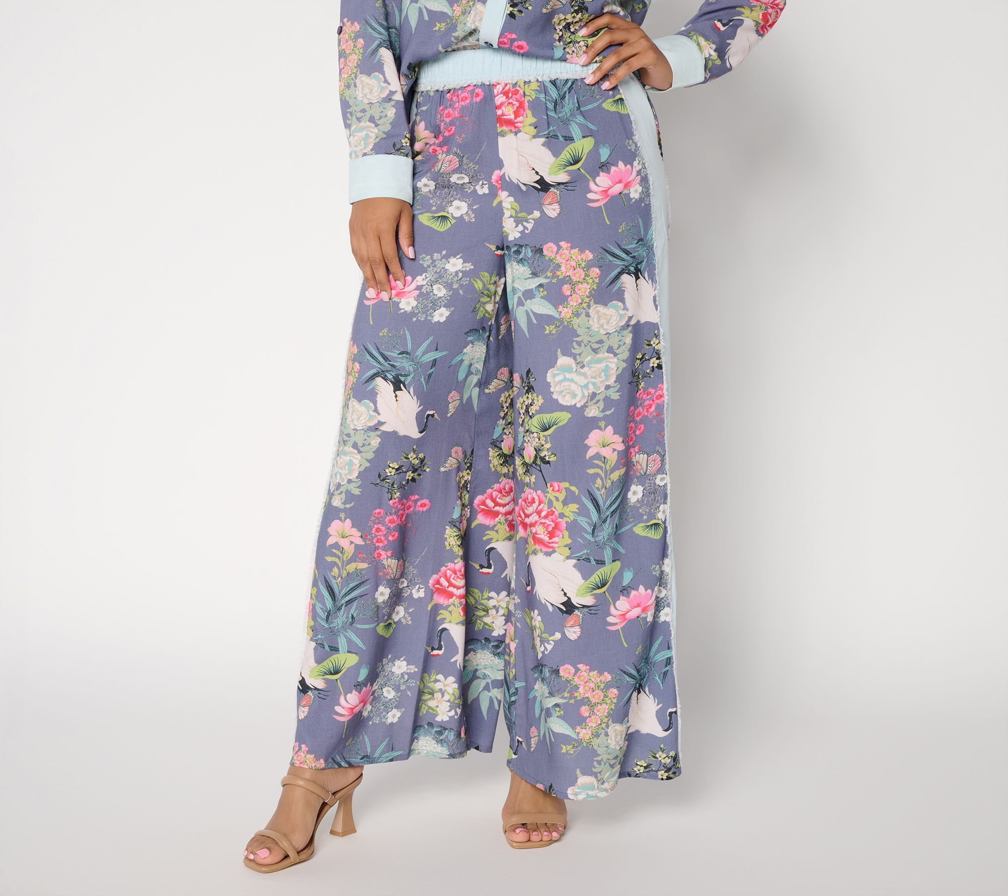 Mally Roncal Regular Go with the Flow Wide Leg Pants