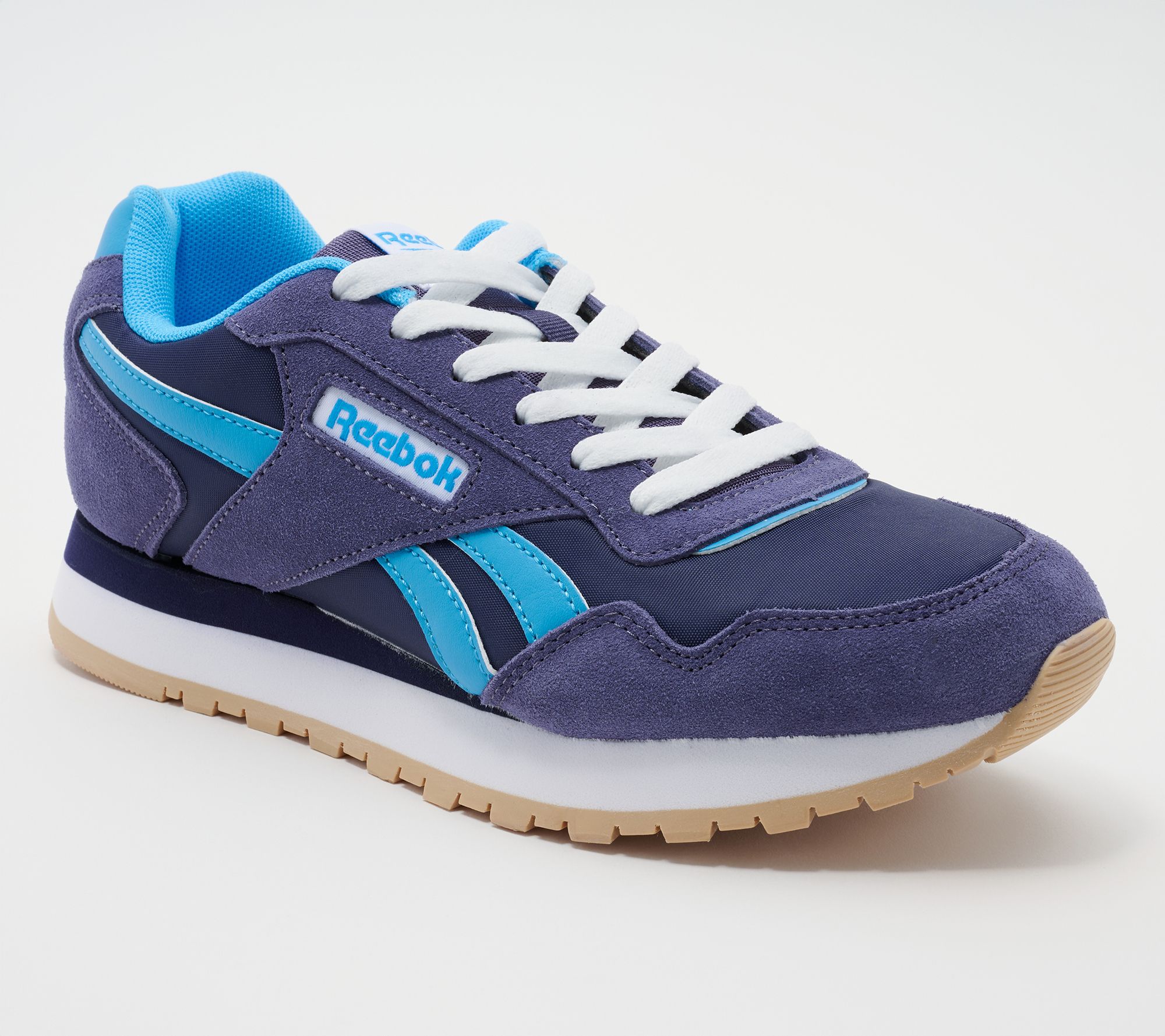 "As Is" Reebok Women's Suede Glide Sneakers