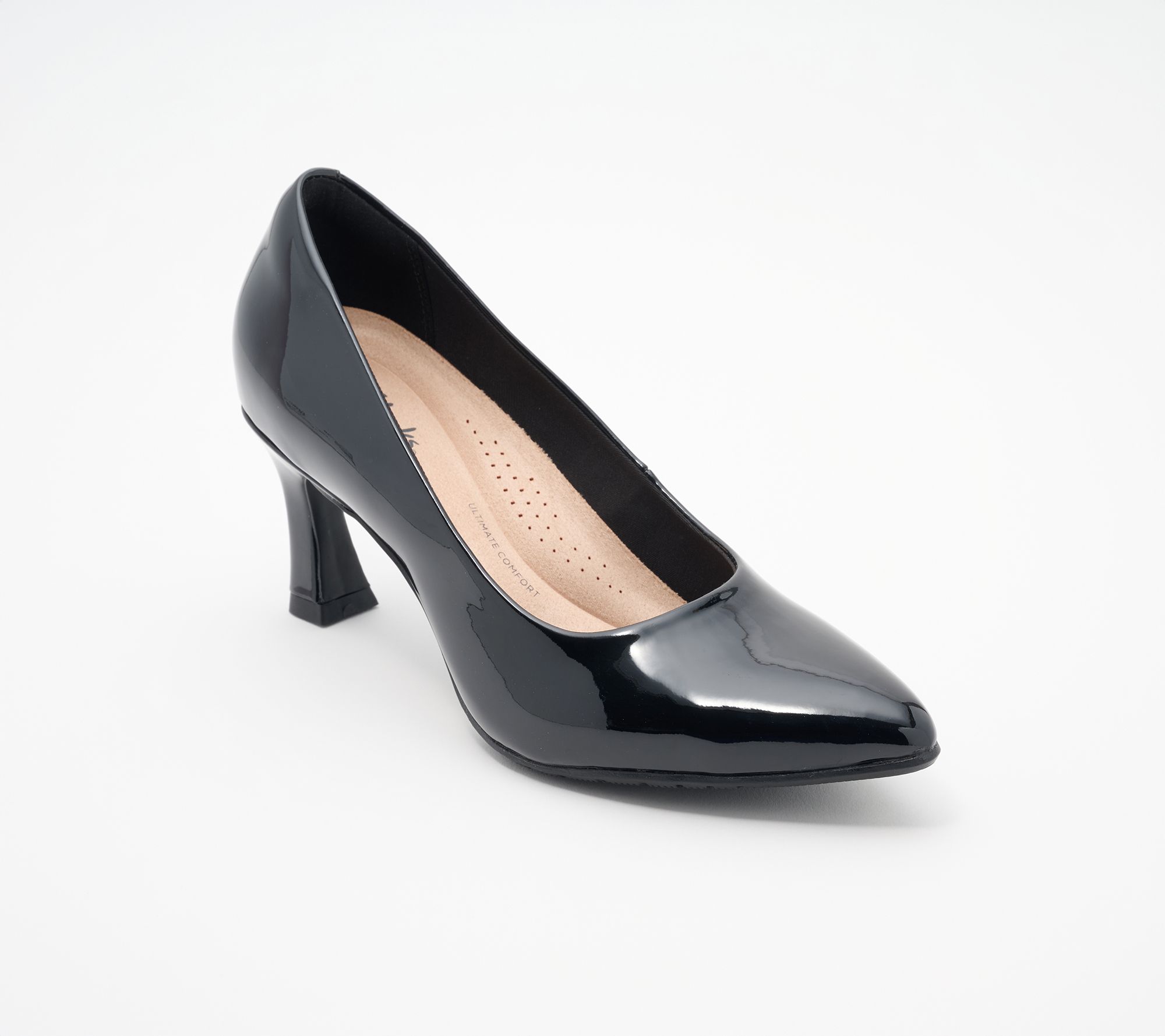 Clarks Collection Leather or Patent Pumps -Tammitha Eve