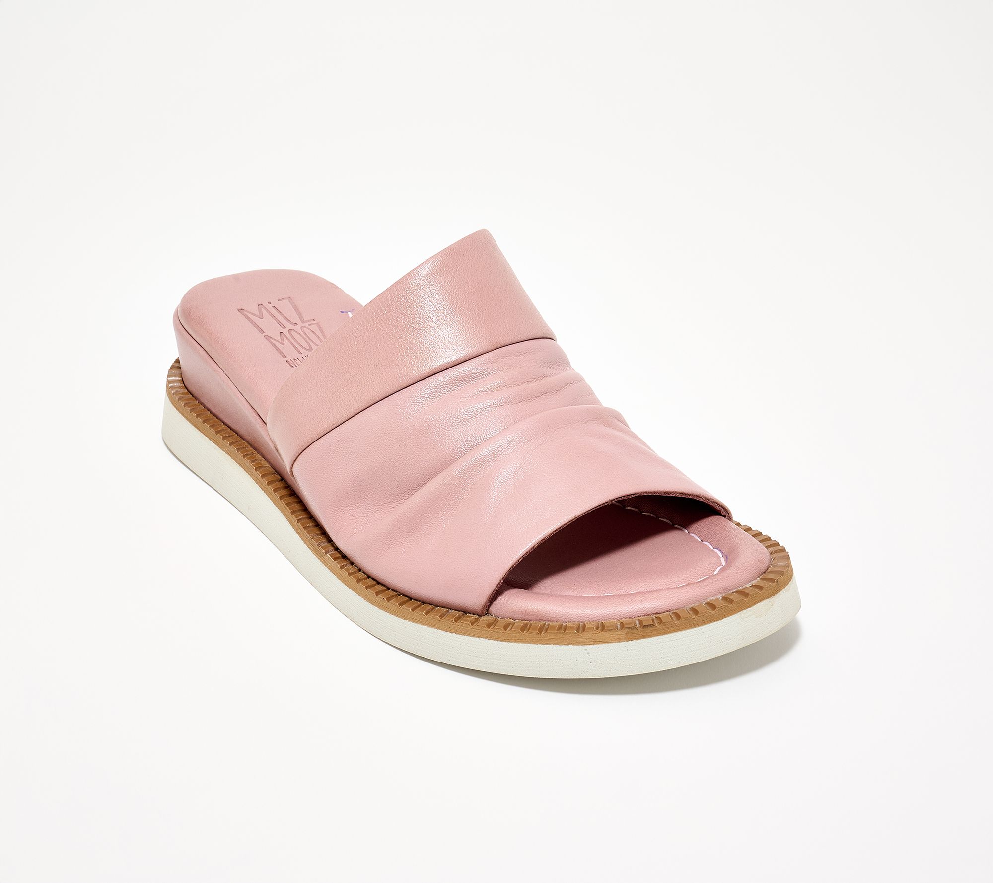 "As Is" Miz Mooz Leather Sport Wedges - Erin